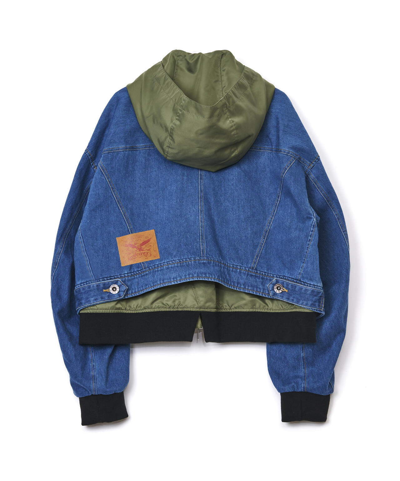 AVIREXｘAULA AILA（アヴィレックスｘアウラアイラ）デニムキリカエＧジャン