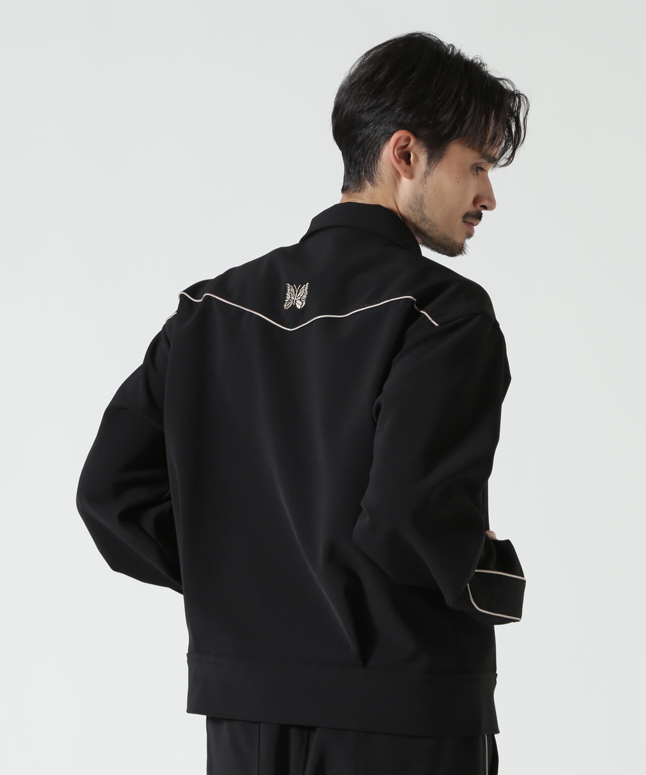 NEEDLES / ニードルズ/ Piping Cowboy Jacket - Poly Double Cloth | B