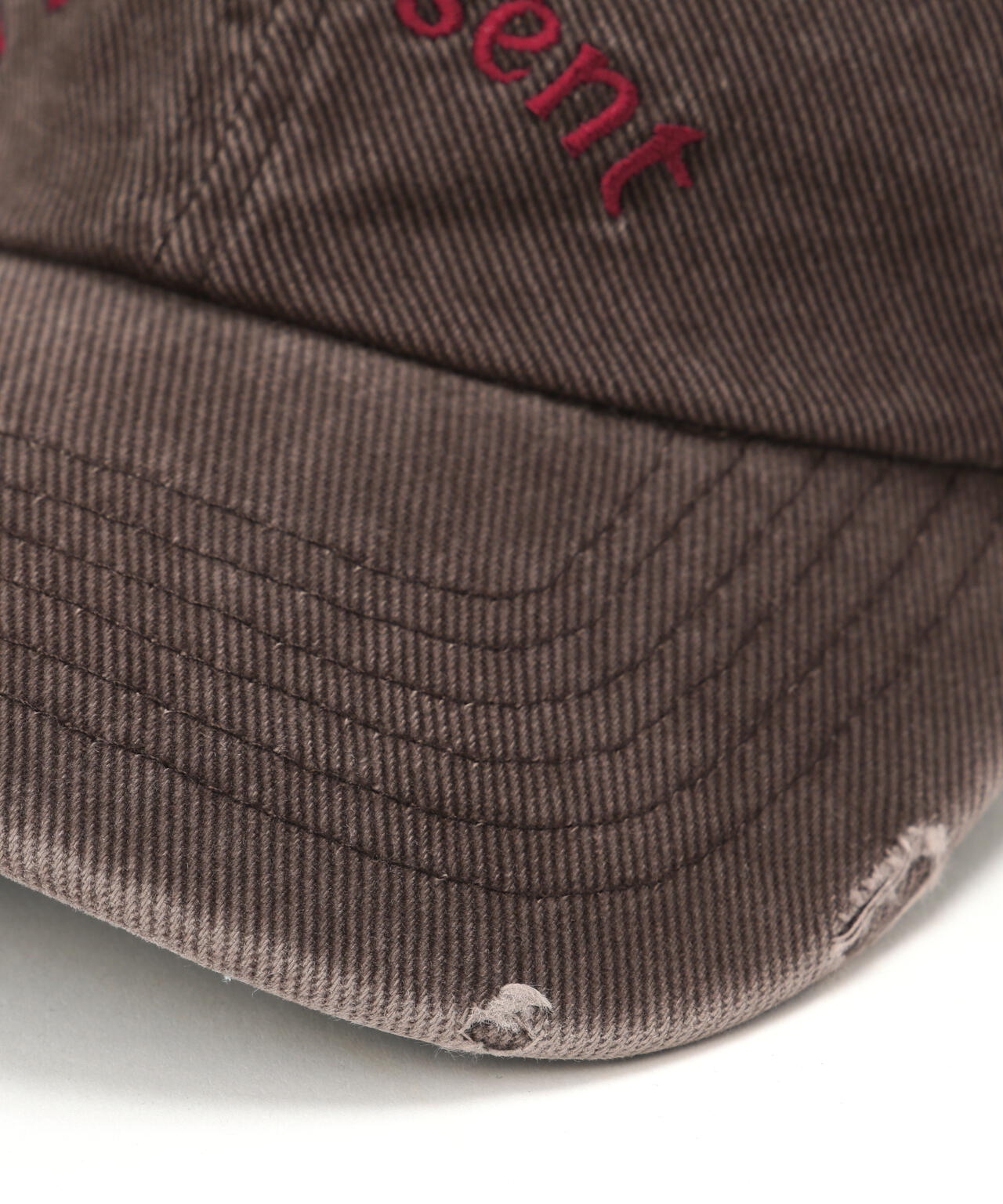 帽子 knuthmarf K motif beanie Knuth Marf（クヌースマーフ）K motif damage cap | B'2nd（ビー