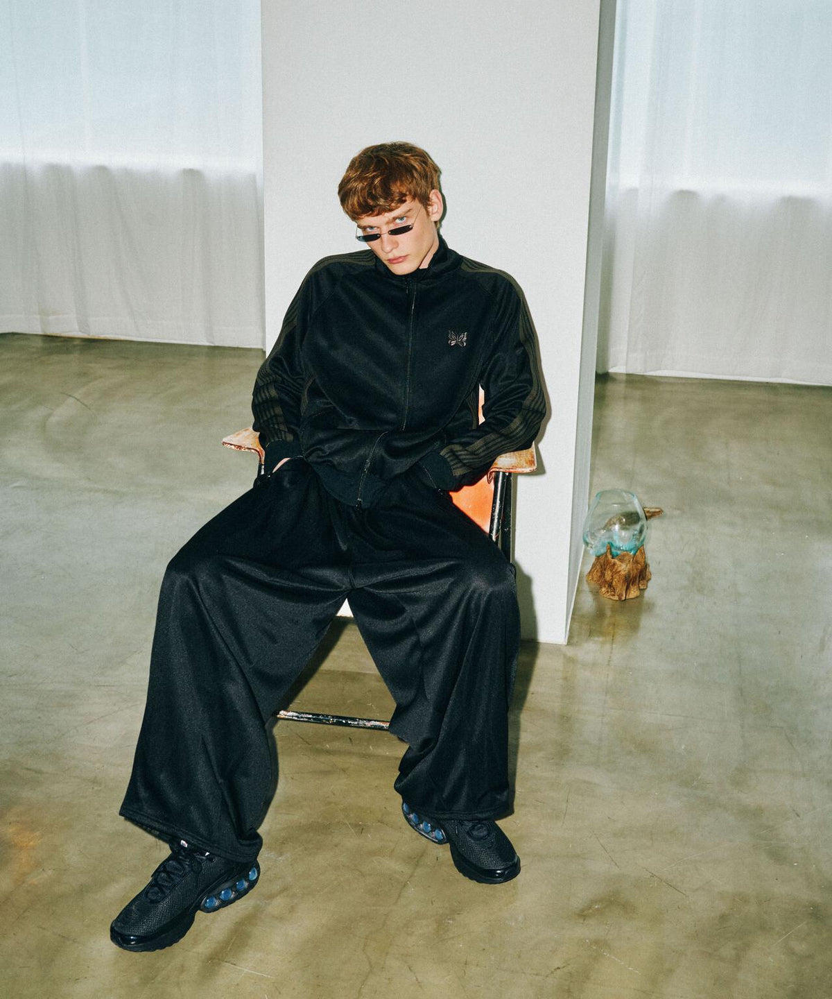 NEEDLES（ニードルズ） 【B'2nd EXCLUSIVE】H.D.TRACK PANT - POLY SMOOTH
