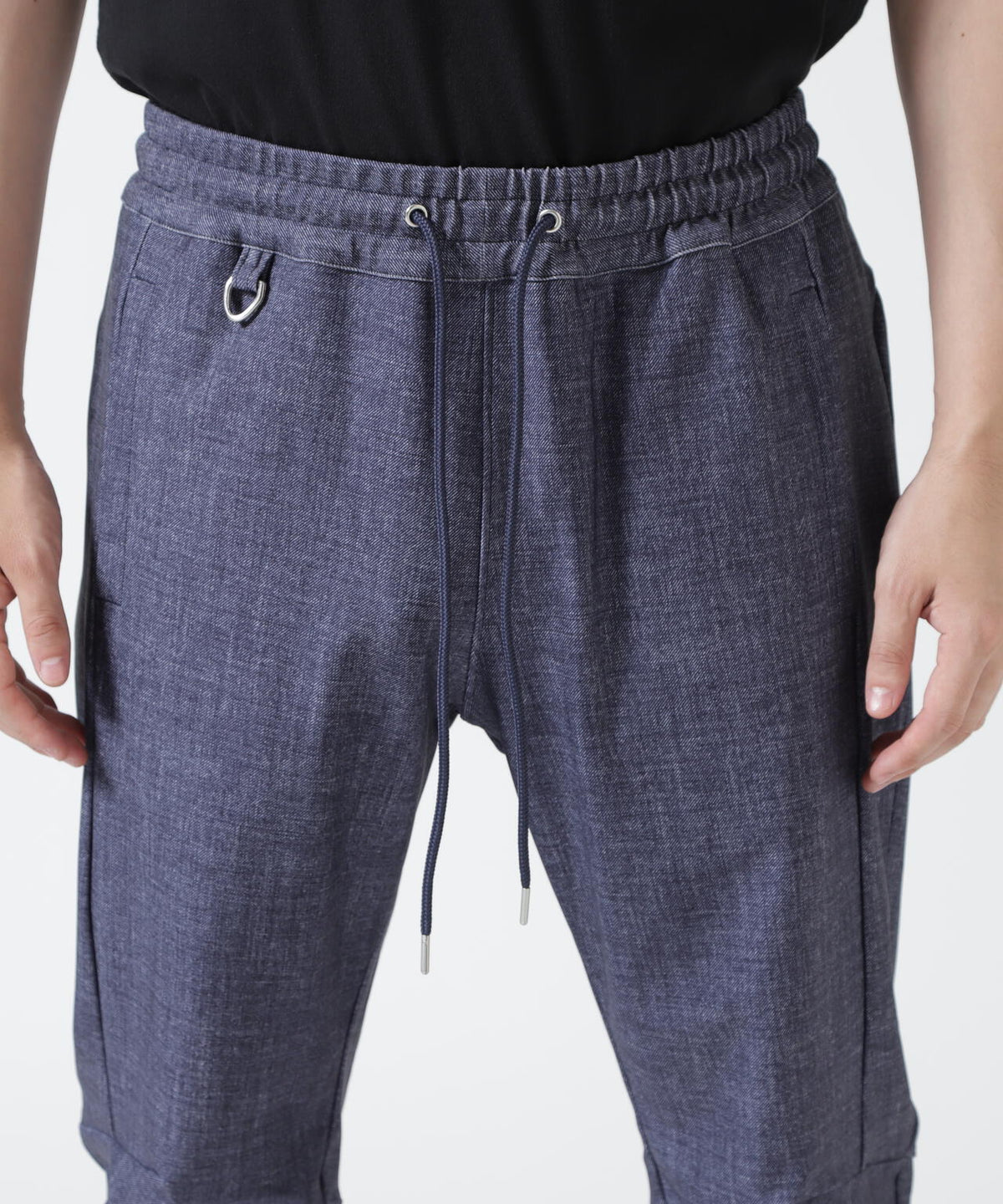 PIUORO（ピウオロ） SWITCHING DENIM PRINT PANTS