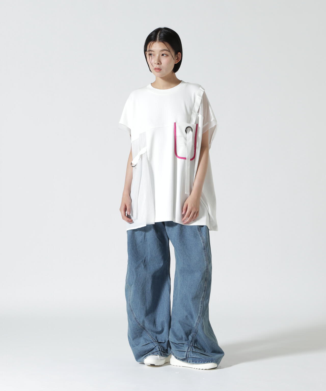 165cm B:73 W:57 H:83 着用サイズ：XS