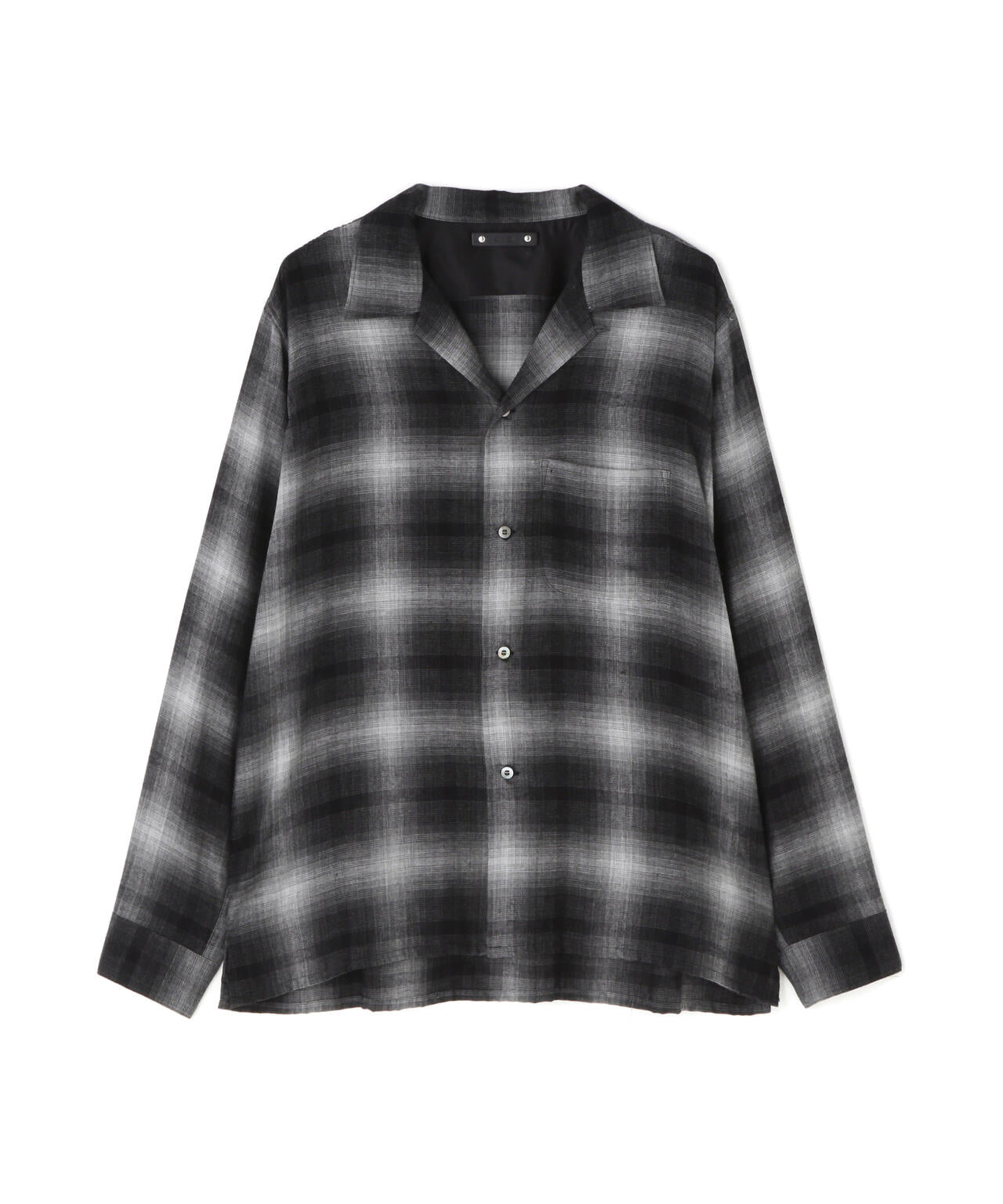 MINEDENIM（マインデニム） T.Rayon Ombre Open Collar Shirt | B'2nd