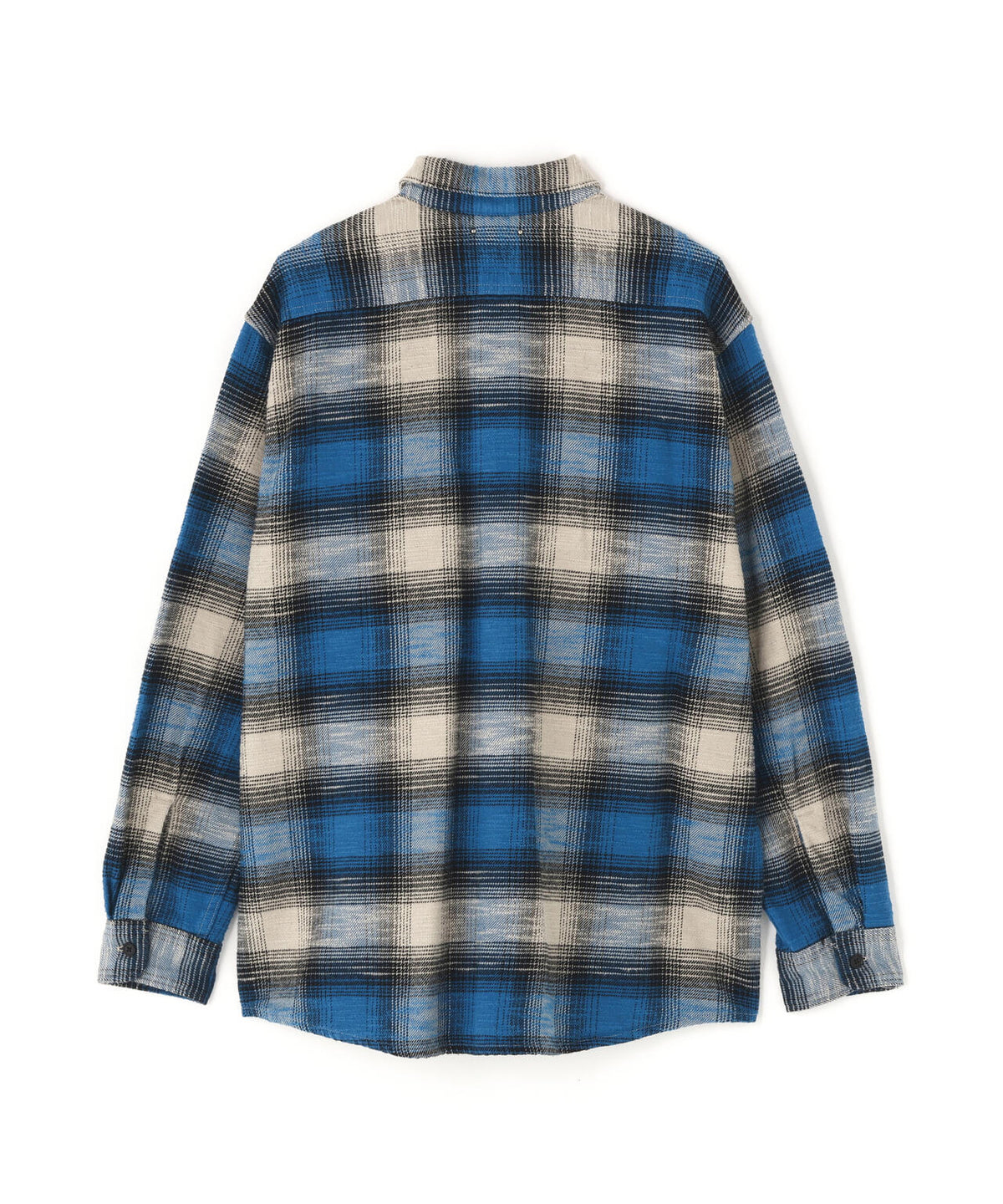 MINEDENIM（マインデニム） Heavy Cotton Flannel Ombre Work Shirt