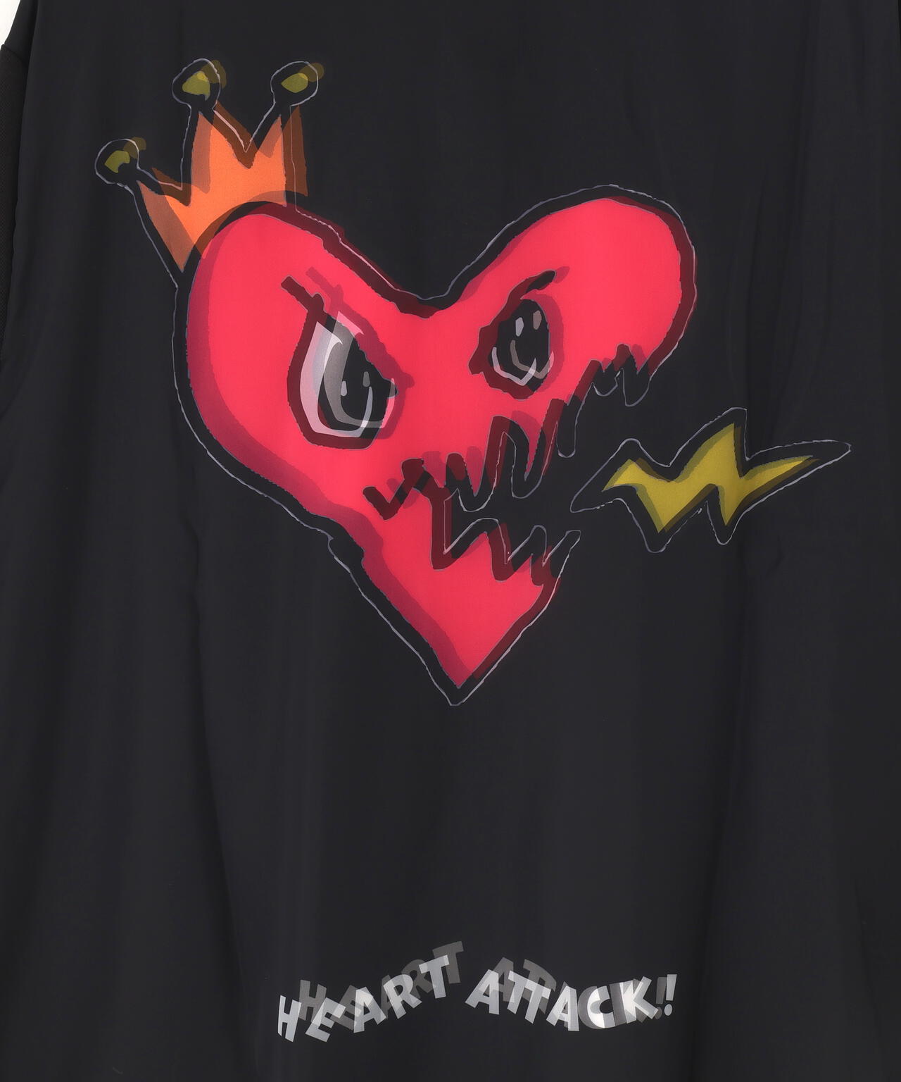 TRIPPY ART(トリッピーアート)CROWN HEART 3D SHIRTS
