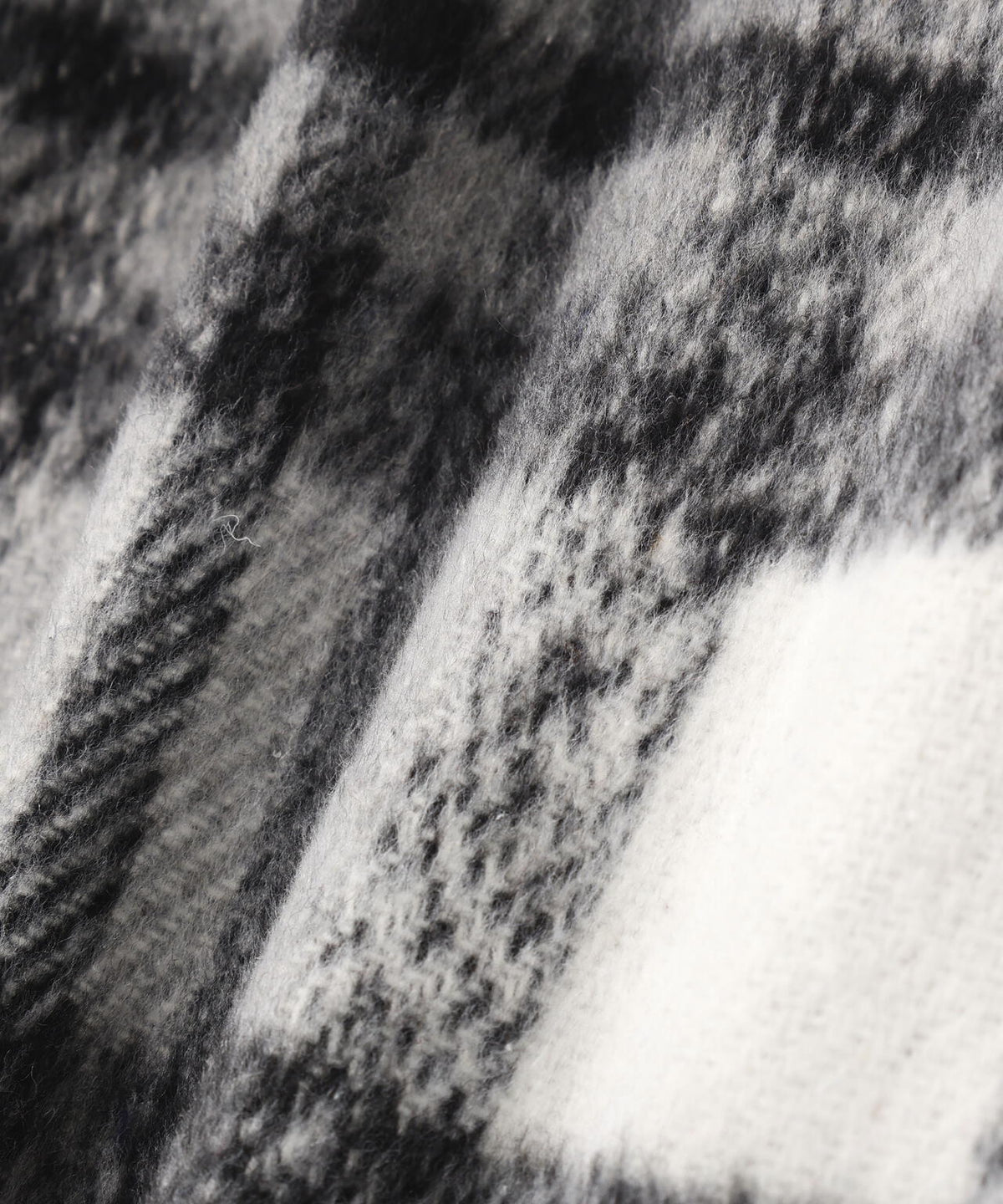 RENOVA（レノバ） FOODY SHAGGY SHIRTS / フーディー シャギー チェックシャツ