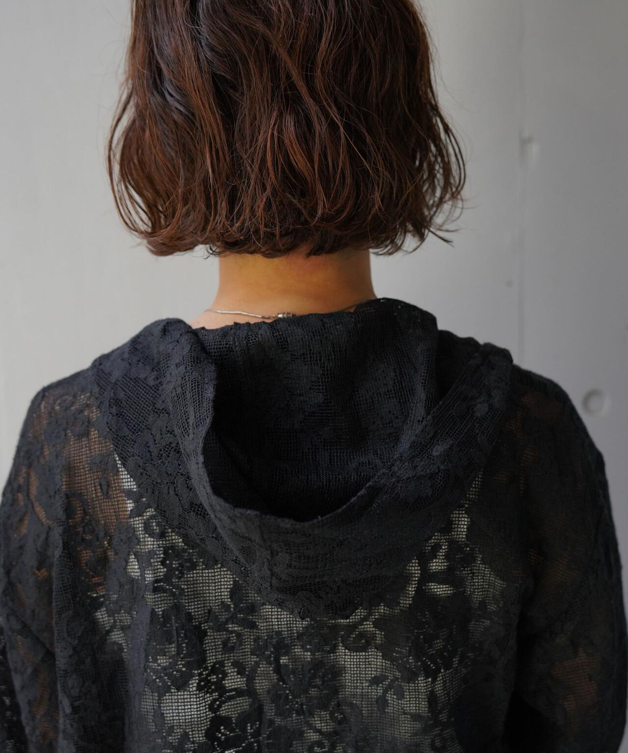 トップス YENN PORTABLE LACE HOODIE YENN（イエン）PORTABLE LACE HOODIE | B'2nd（ビーセカンド