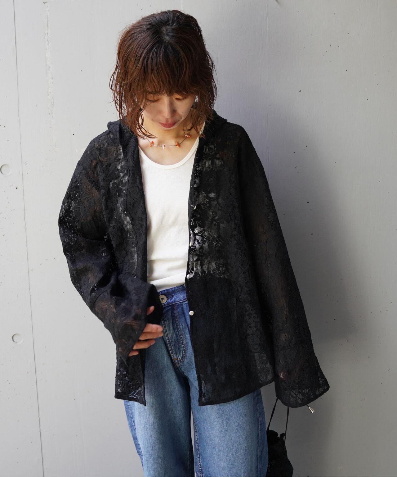 YENN（イエン）PORTABLE LACE HOODIE