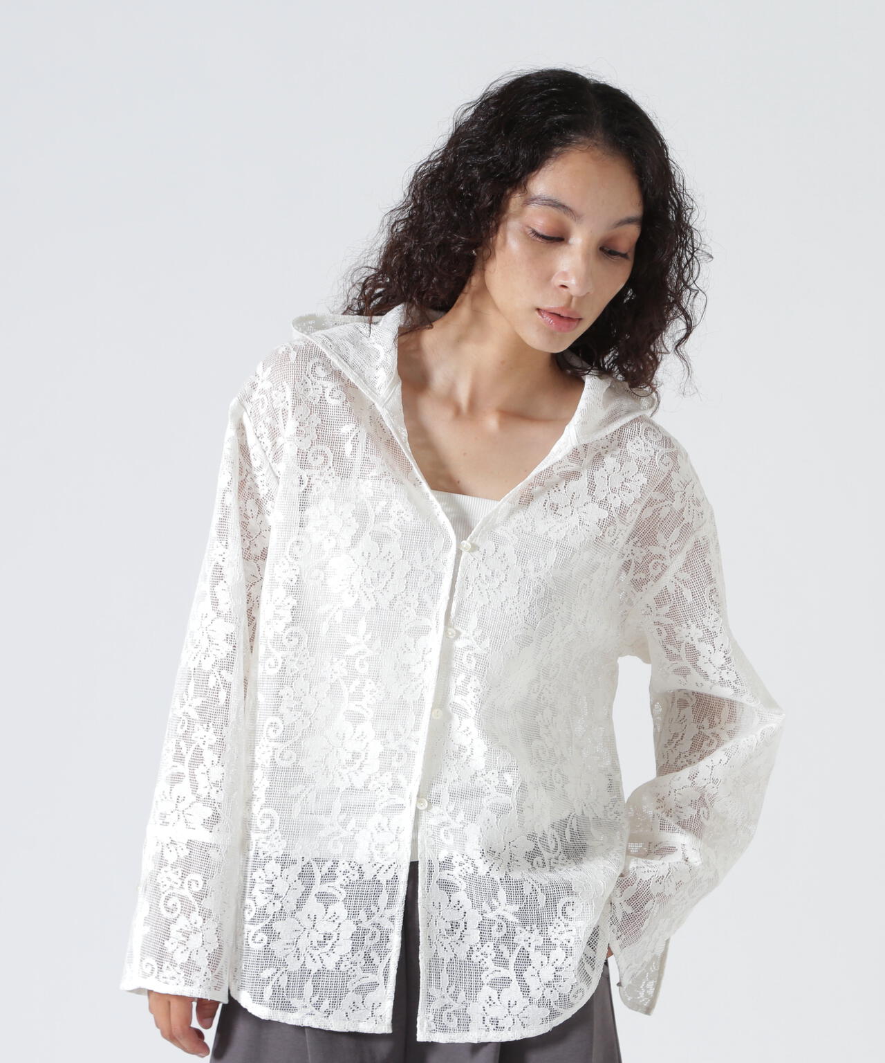 YENN（イエン）PORTABLE LACE HOODIE | B'2nd（ビーセカンド