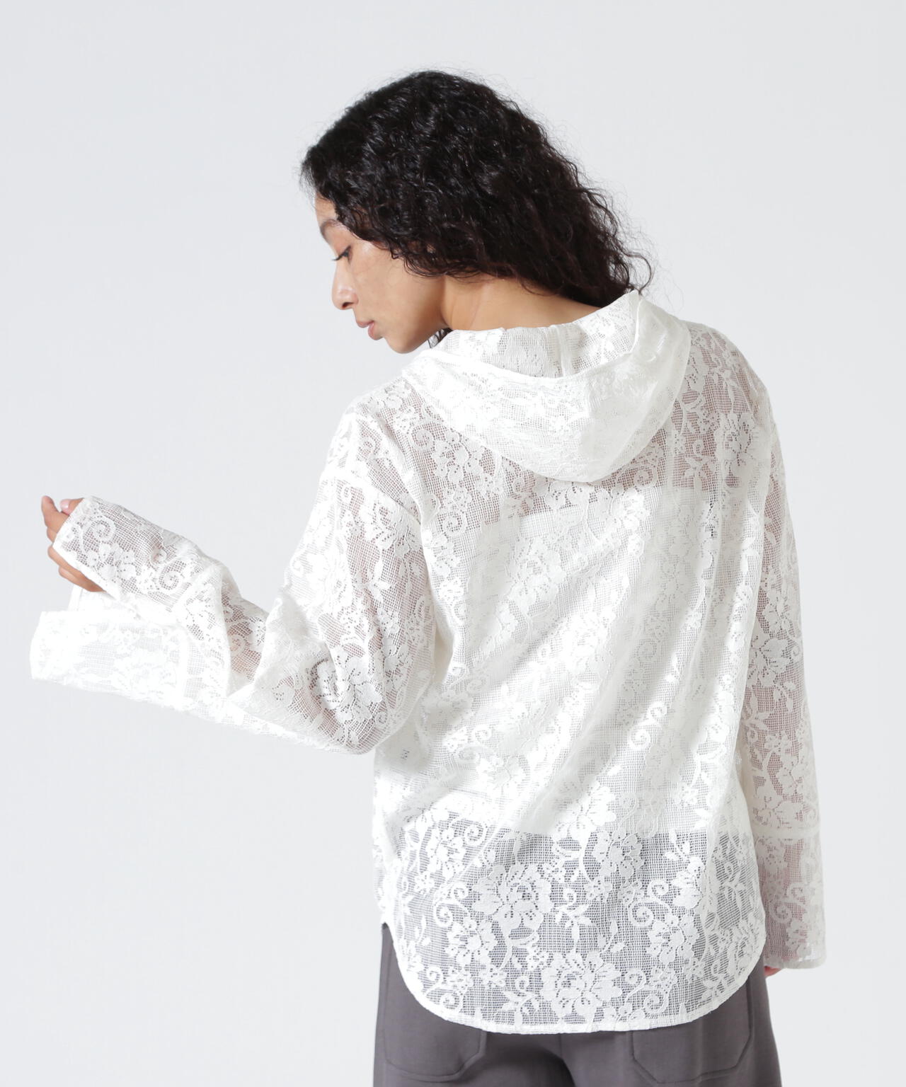 YENN（イエン）PORTABLE LACE HOODIE | B'2nd（ビーセカンド
