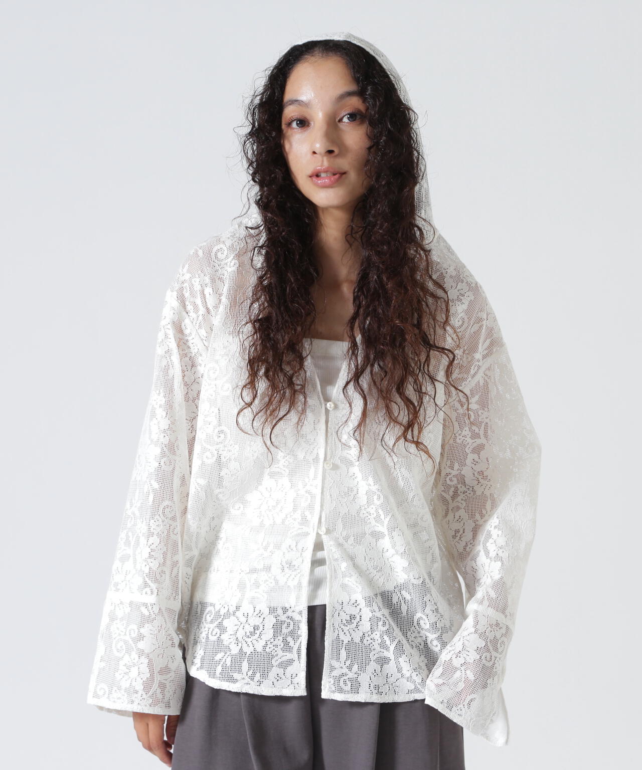 YENN（イエン）PORTABLE LACE HOODIE | B'2nd（ビーセカンド