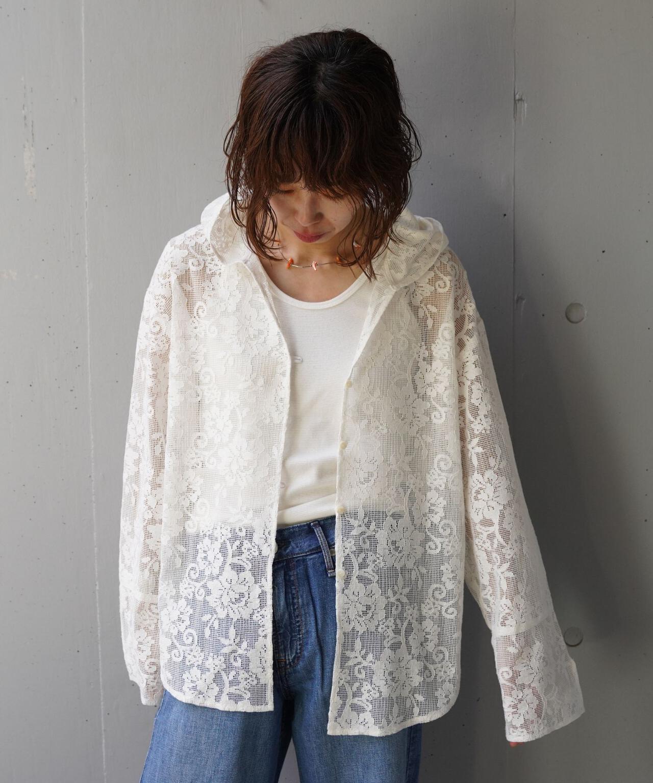 YENN（イエン）PORTABLE LACE HOODIE