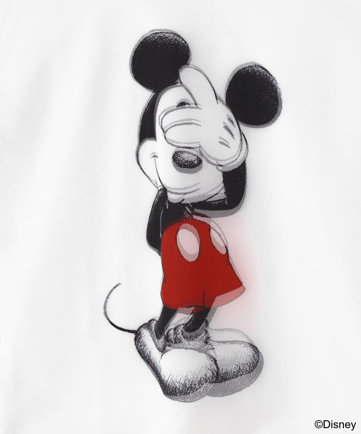 TRIPPY ART（トリッピーアート）MEKAKUSHI MICKEY 3D L/S