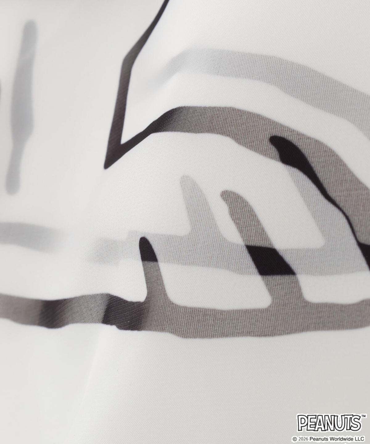 TRIPPY ART（トリッピーアート） MONOTONE SNOOPY 3D L/S TEE