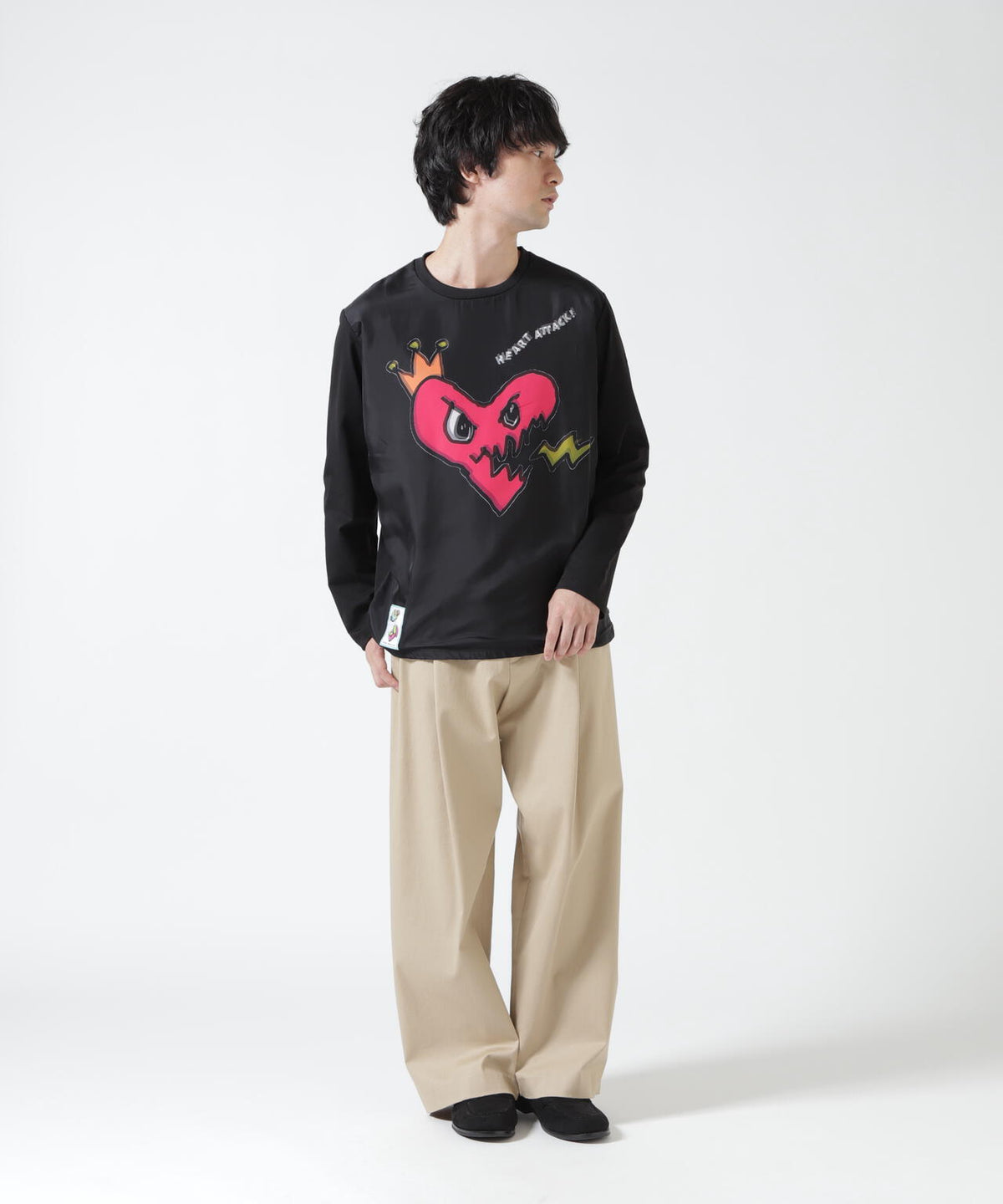 TRIPPY ART（トリッピーアート）CROWN HERT 3D L/S TEE