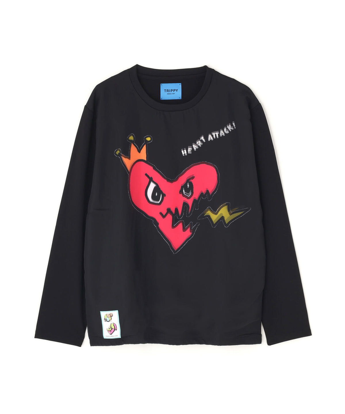 TRIPPY ART（トリッピーアート）CROWN HERT 3D L/S TEE