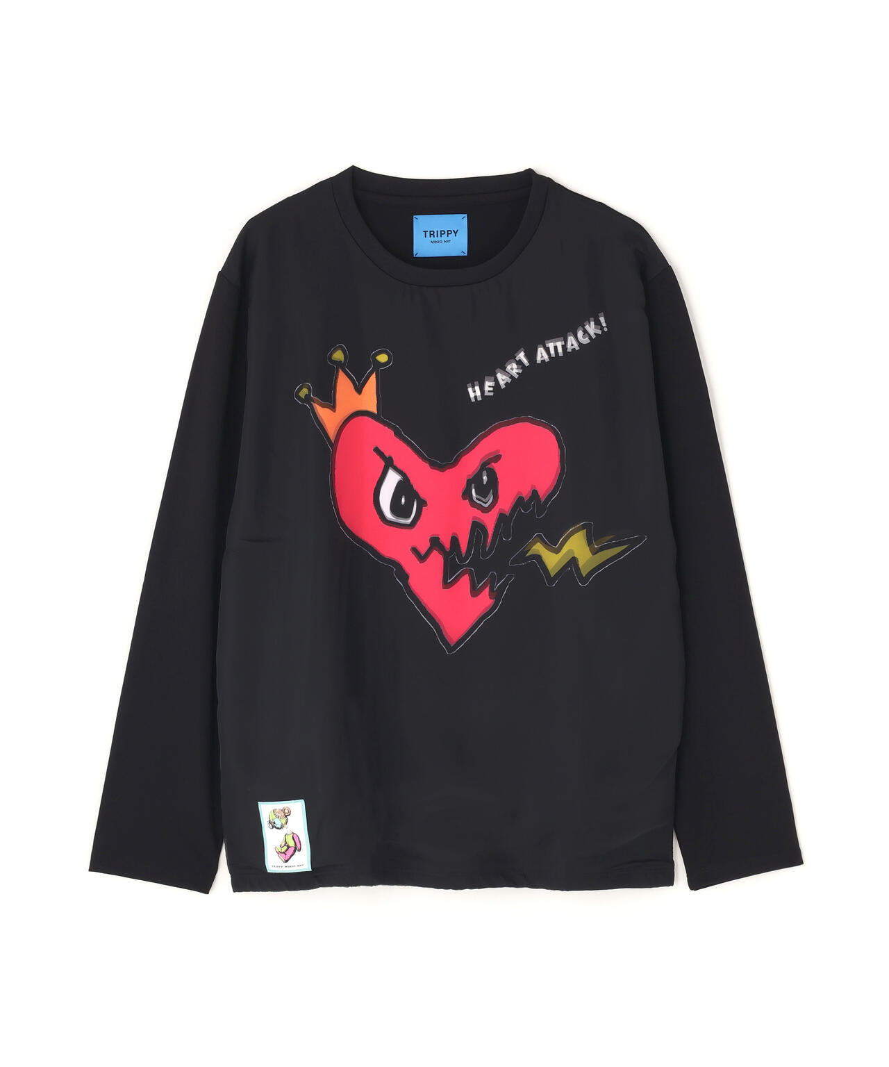 TRIPPY ART（トリッピーアート）CROWN HERT 3D L/S TEE