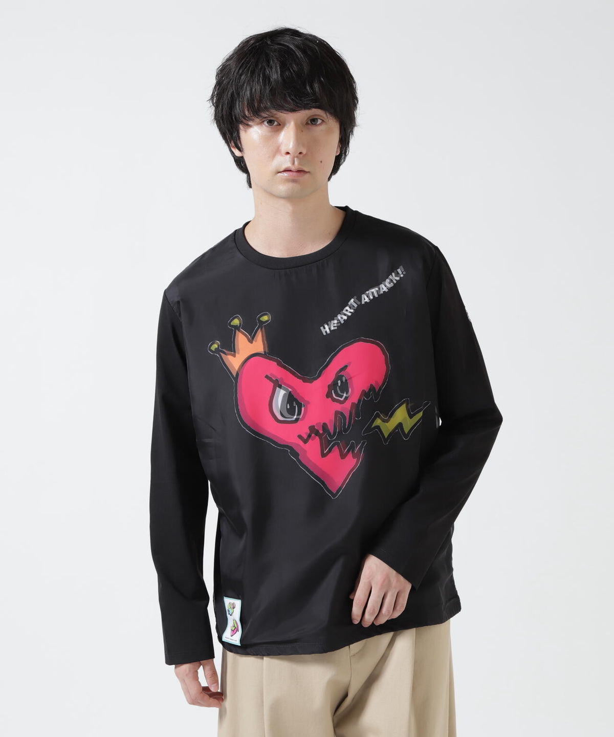 TRIPPY ART（トリッピーアート）CROWN HERT 3D L/S TEE