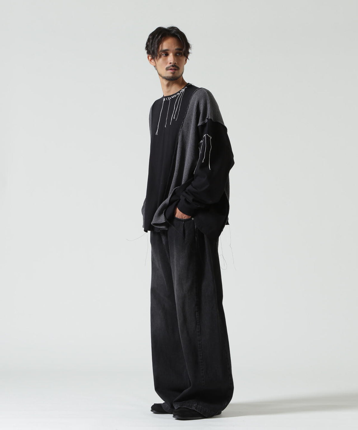 DISCOVERED（ディスカバード）別注SWITCH MAT LOOP WIDE L/S TEE