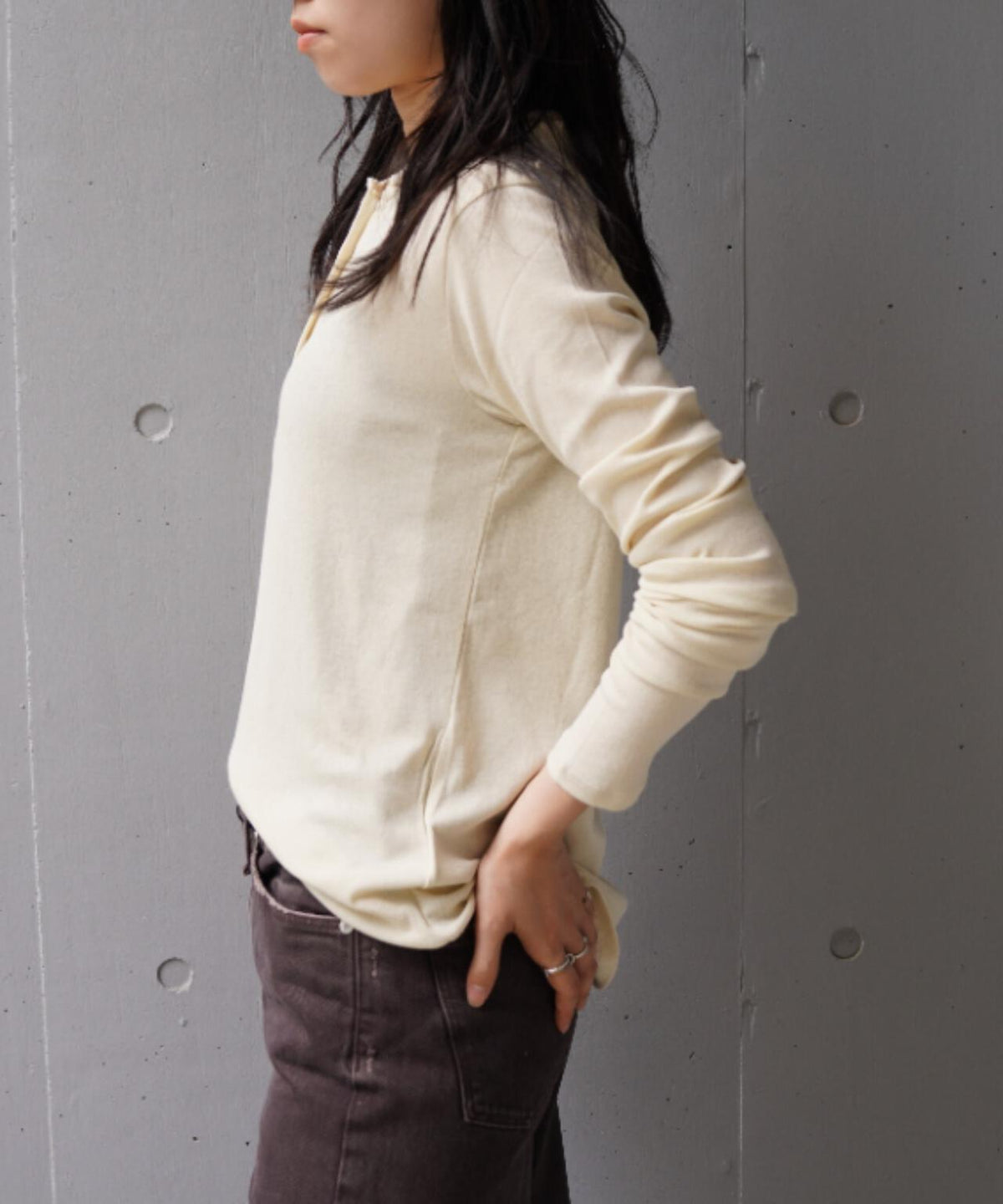 YENN（イエン）HENRY HOODIE LONGTEE