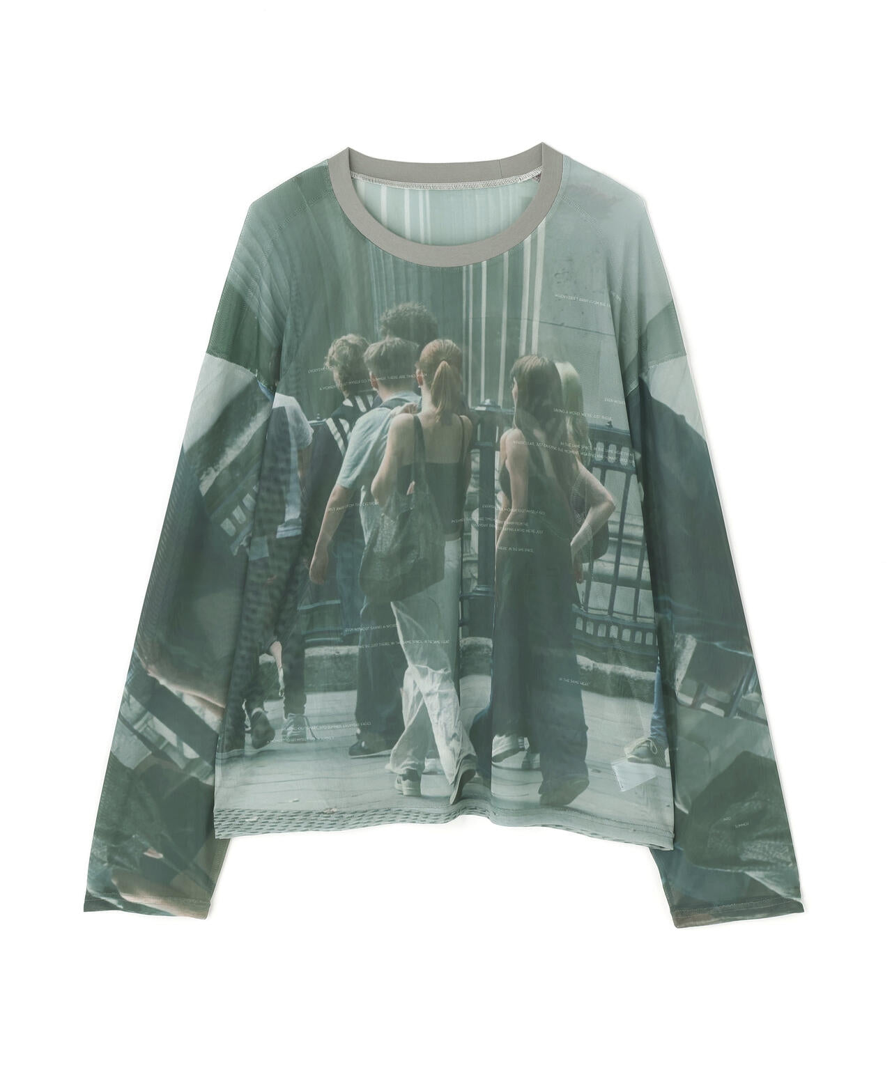 Knuth Marf（クヌースマーフ）school sheer long-sleeve tee(unisex)/girls