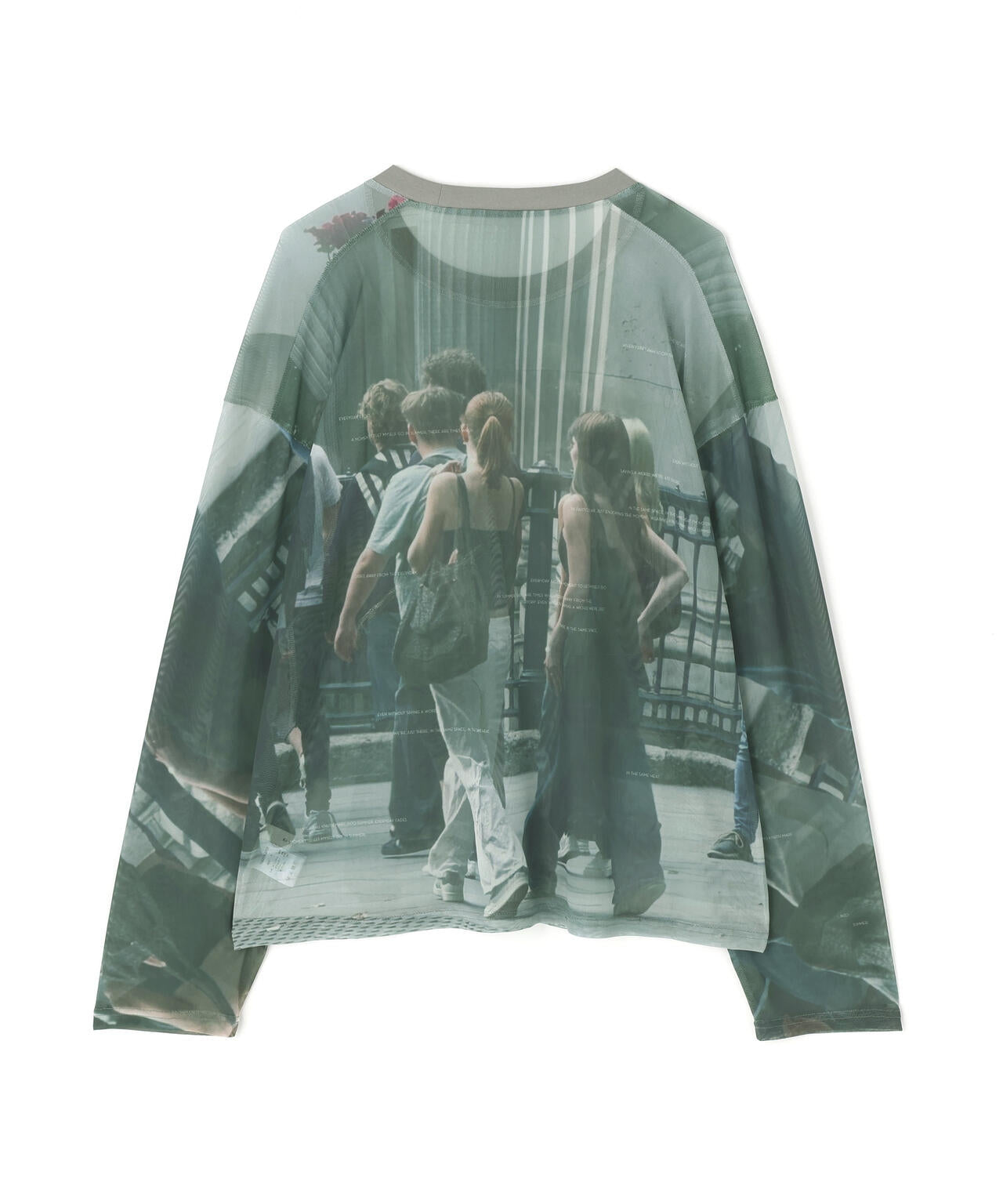 Knuth Marf（クヌースマーフ）school sheer long-sleeve tee(unisex)/girls