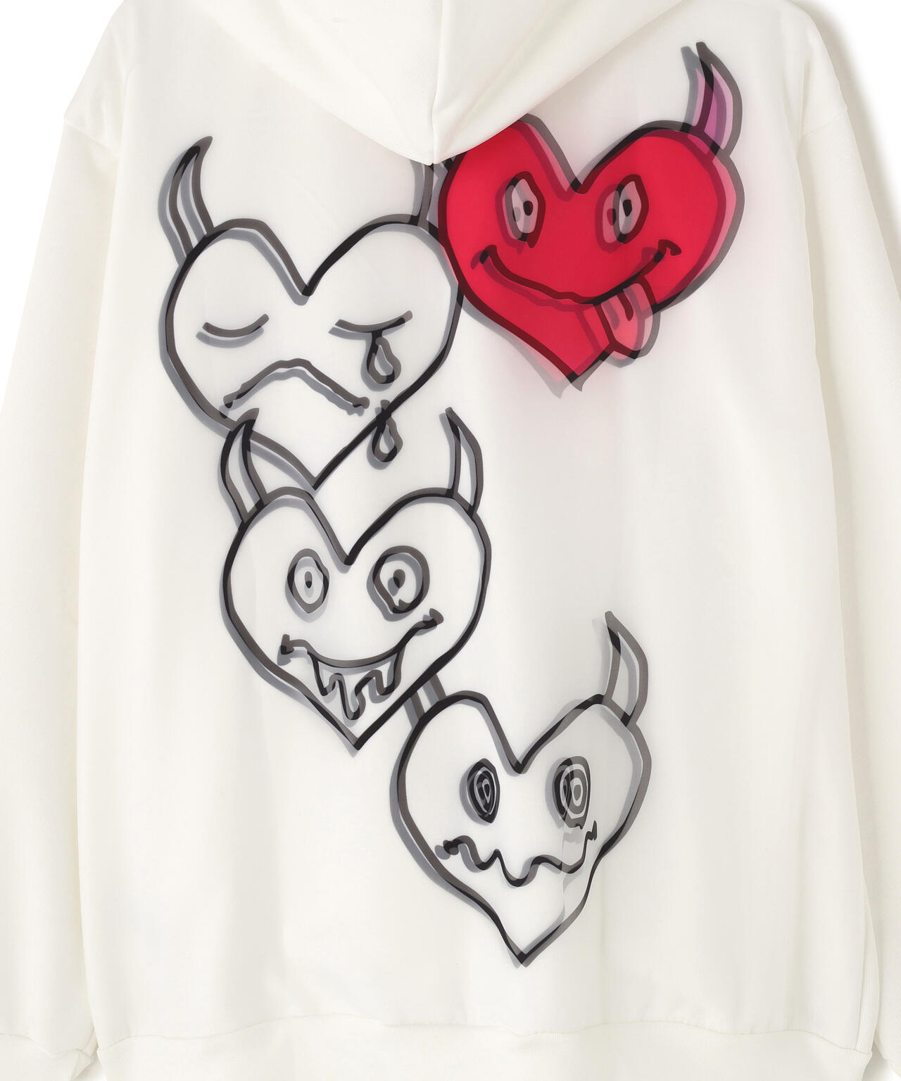 TRIPPY ART（トリッピーアート）ONI HERTS 3D ZIP SWEAT PARKA