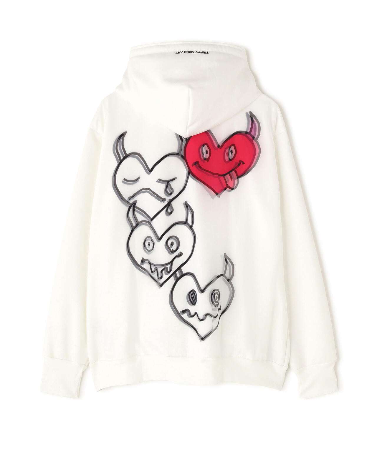 TRIPPY ART（トリッピーアート）ONI HERTS 3D ZIP SWEAT PARKA