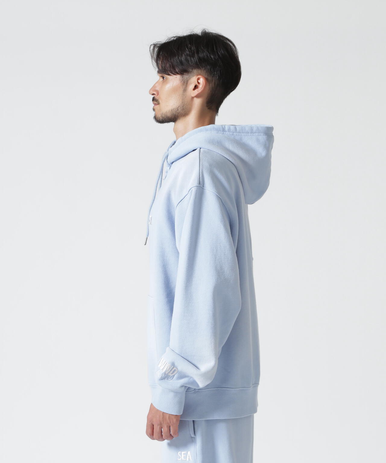 WIND AND SEA / SULFUR DYEING LOGO ZIP SWEATSHIRT | B'2nd（ビー