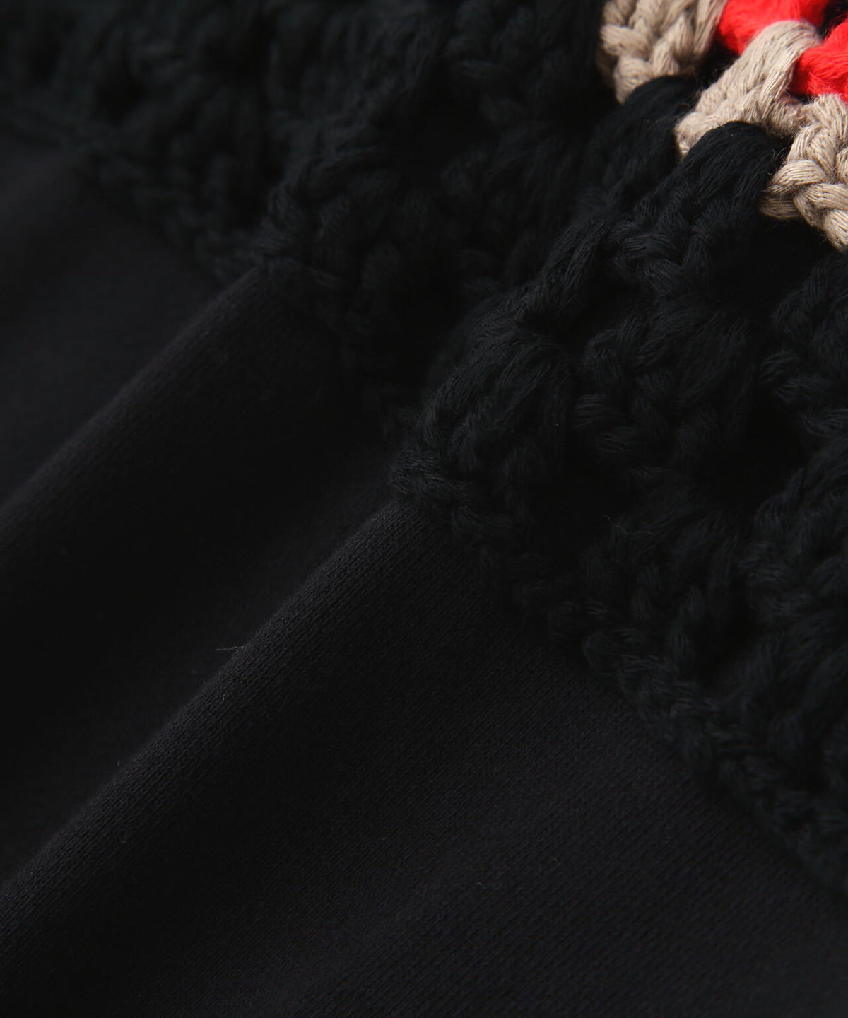 DISCOVERED（ディスカバード）別注CROCHET SLEEVE PARKA