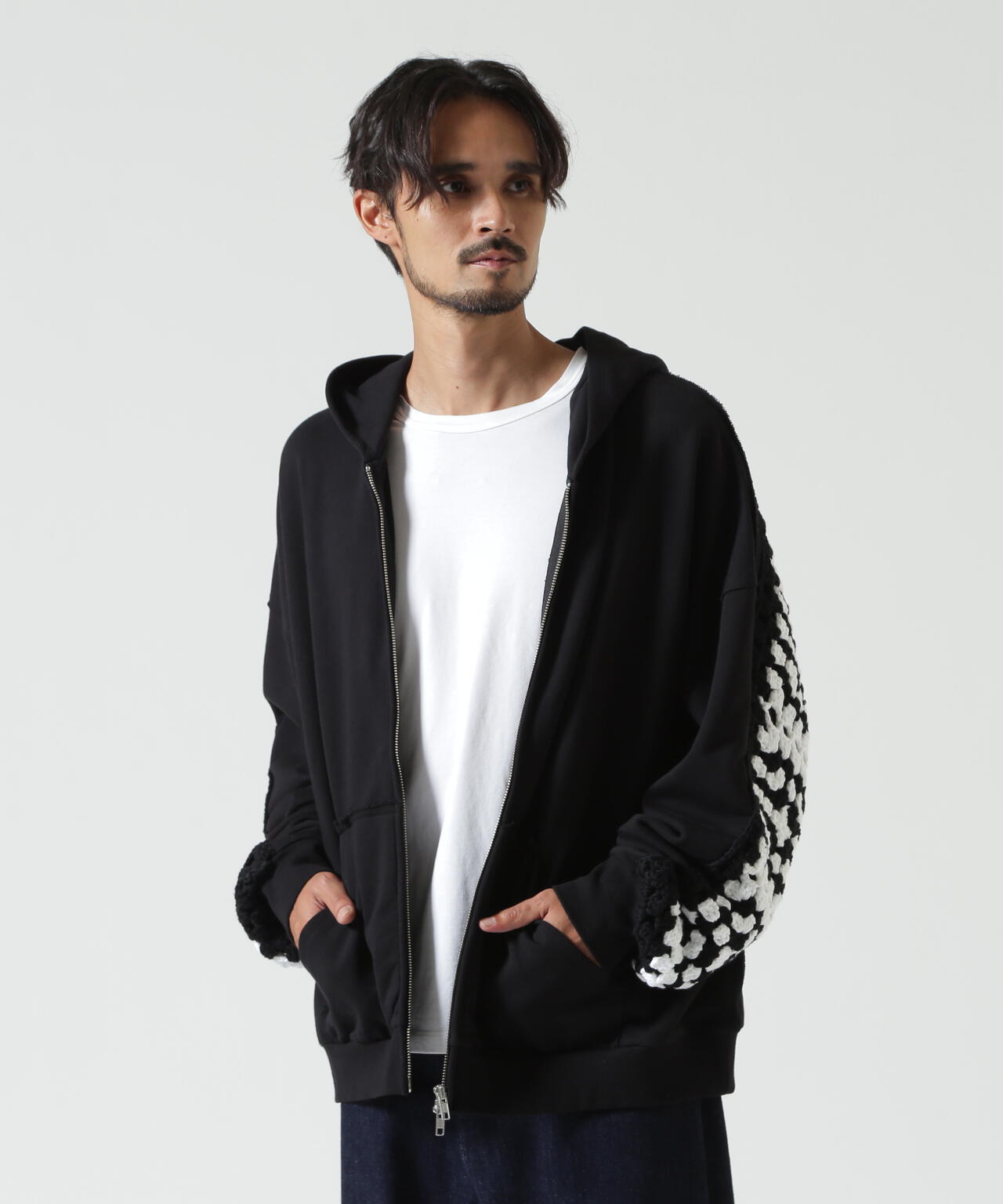 DISCOVERED（ディスカバード）別注CROCHET SLEEVE PARKA | B'2nd（ビー