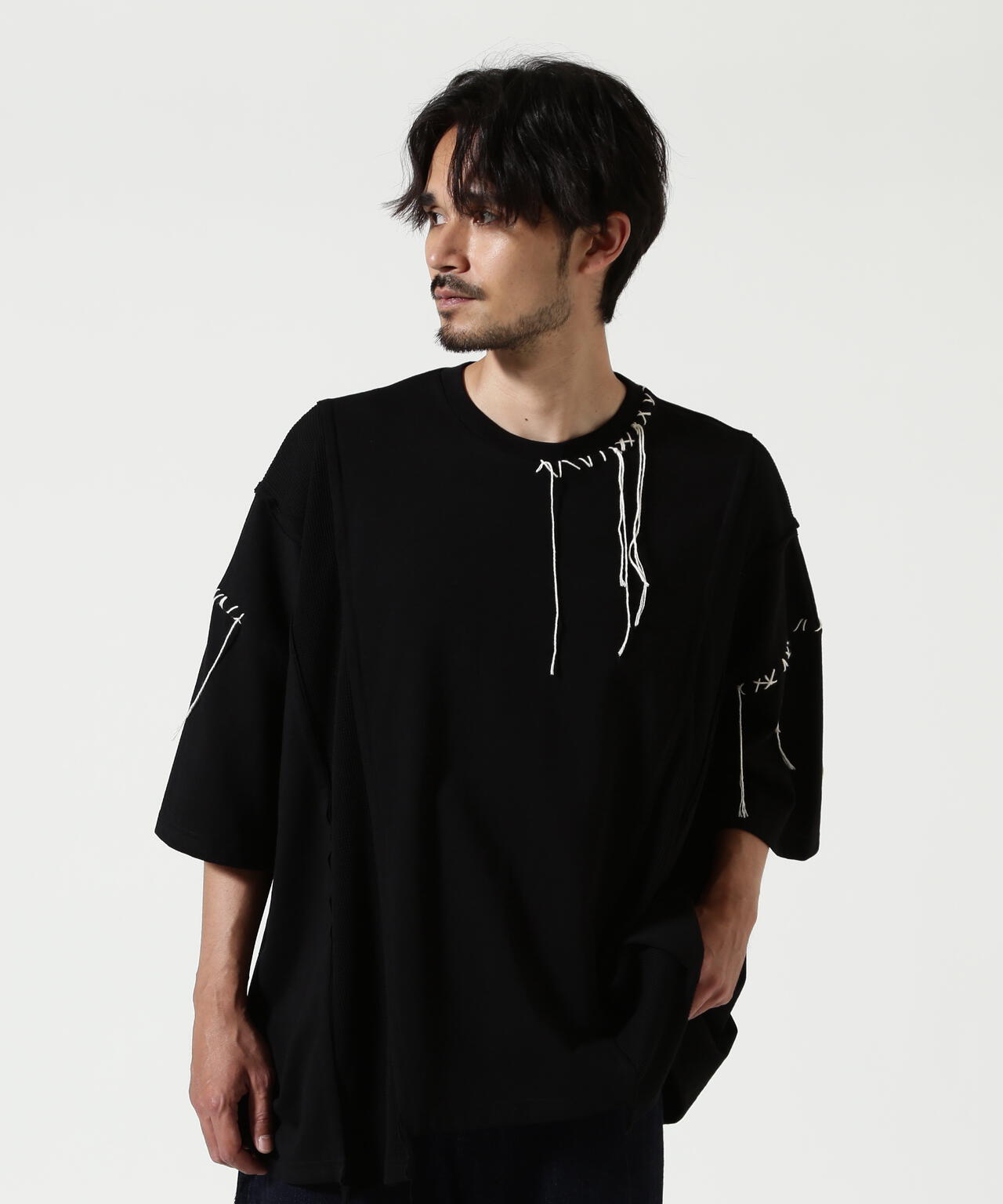 DISCOVERED(ディスカバード) 別注SWITCHING LOOPING WIDE TEE | B'2nd