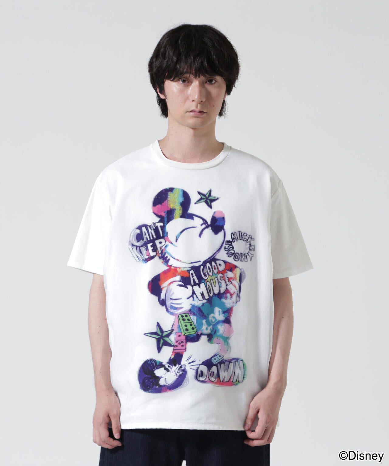 TRIPPY ART（トリッピーアート） RAINBOW MICKEY 3D TEE | B'2nd（ビー
