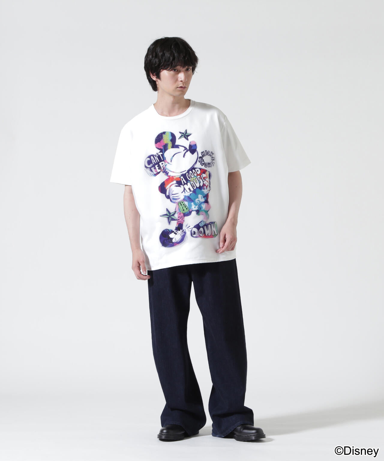 TRIPPY ART（トリッピーアート） RAINBOW MICKEY 3D TEE | B'2nd（ビー