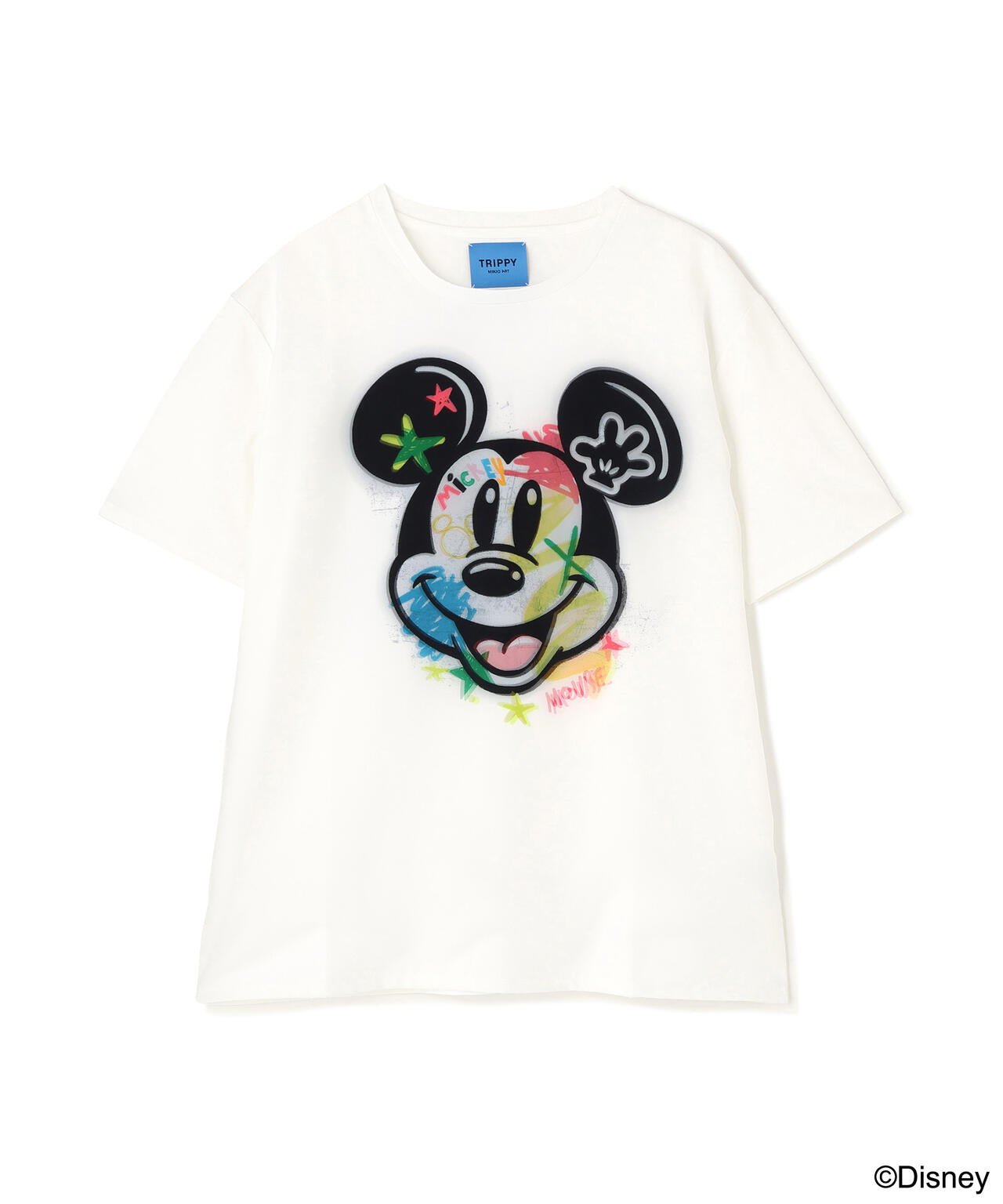 TRIPPY ART（トリッピーアート） FACE MICKEY 3D TEE | B'2nd（ビー