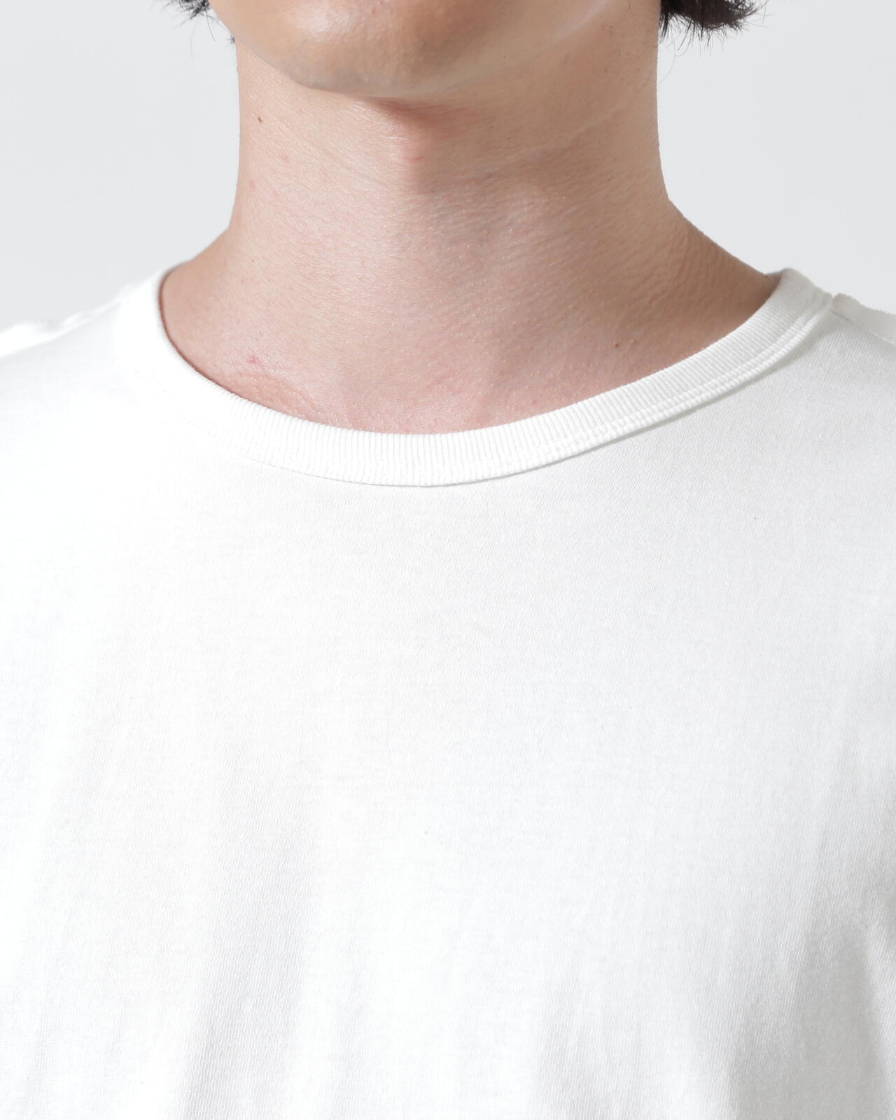 DISCOVERED（ディスカバード）別注HEM CROCHET TEE