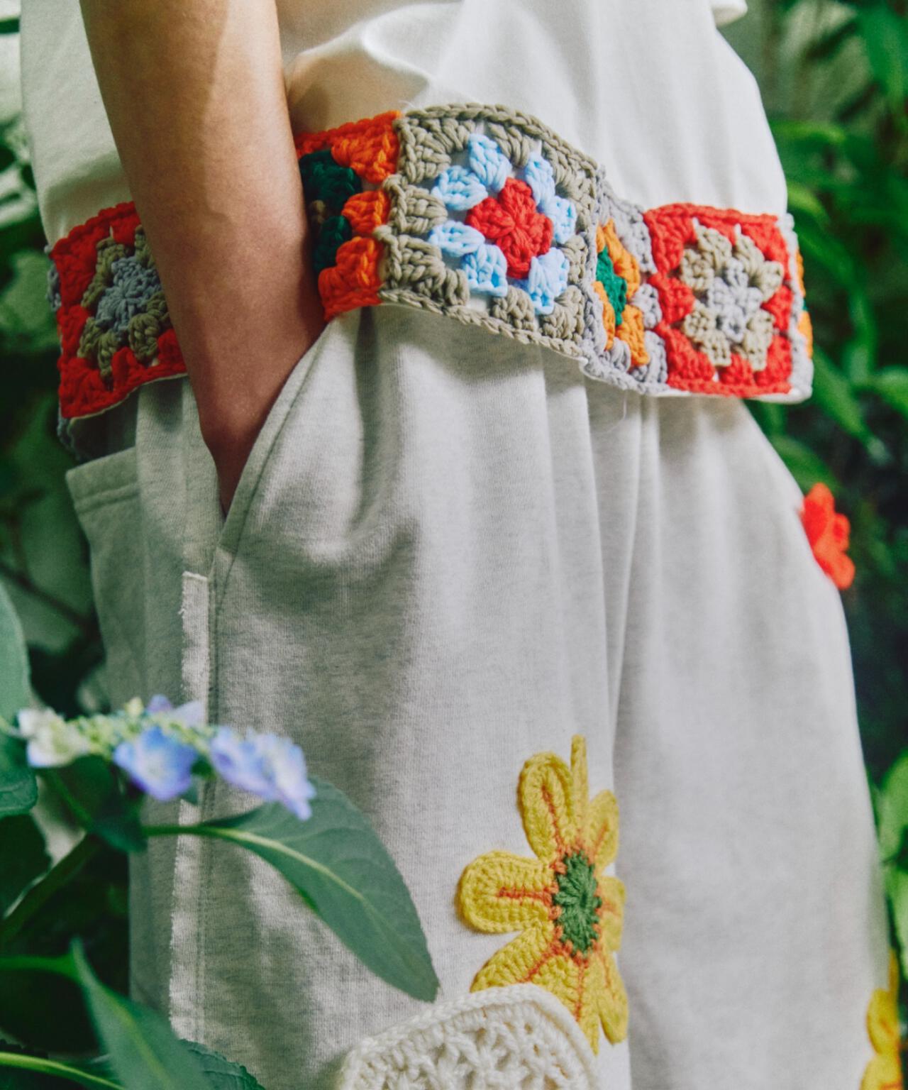 DISCOVERED（ディスカバード）別注HEM CROCHET TEE