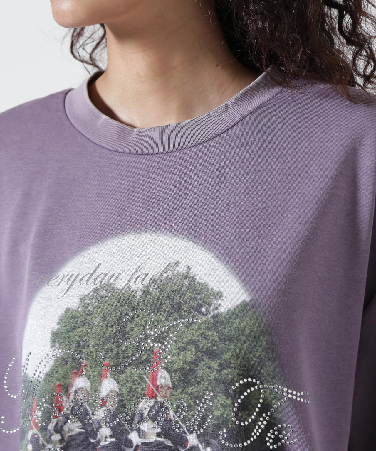 Knuth Marf（クヌースマーフ）rhinestone graphic tee(unisex) | B'2nd