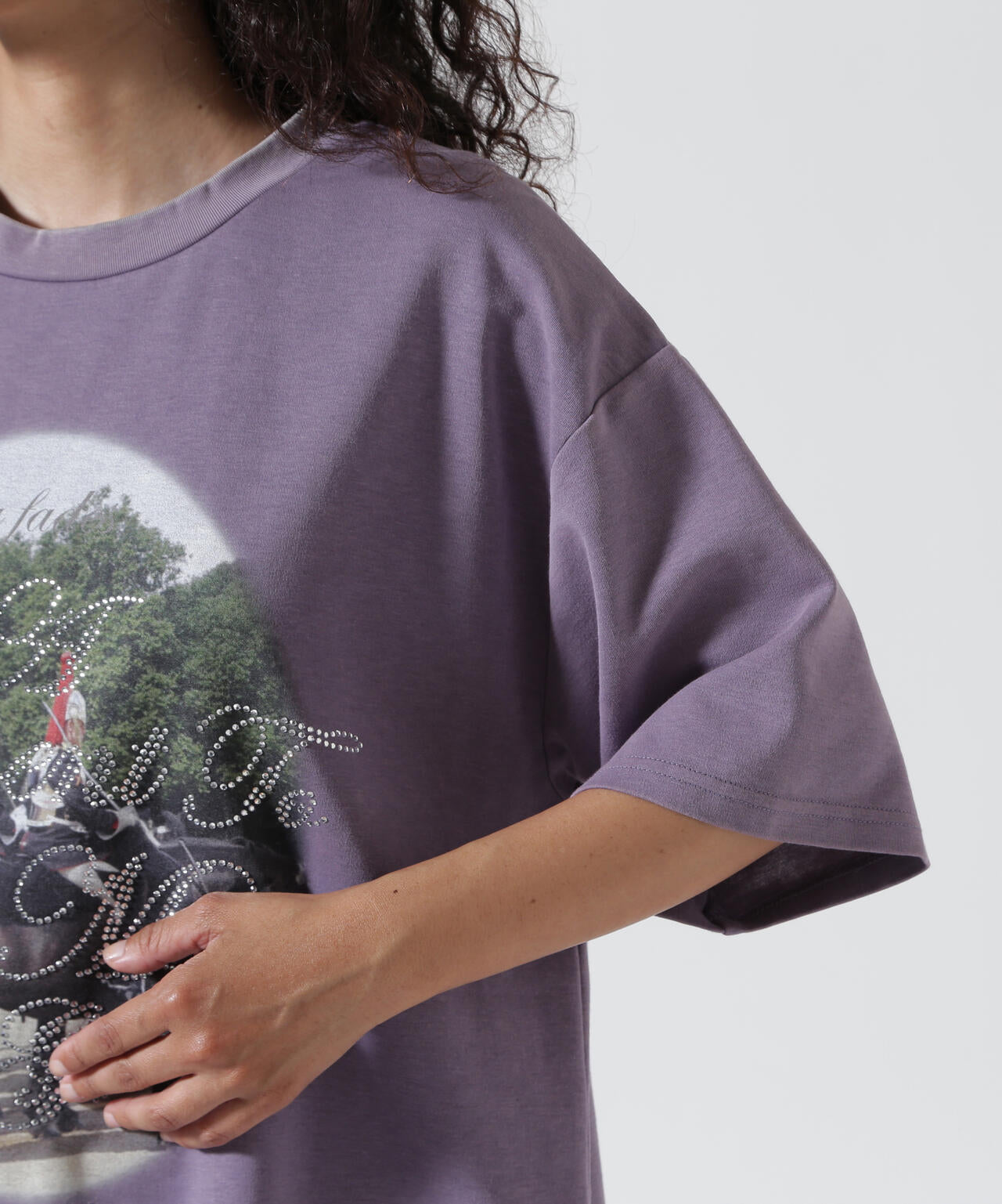 Knuth Marf（クヌースマーフ）rhinestone graphic tee(unisex) | B'2nd