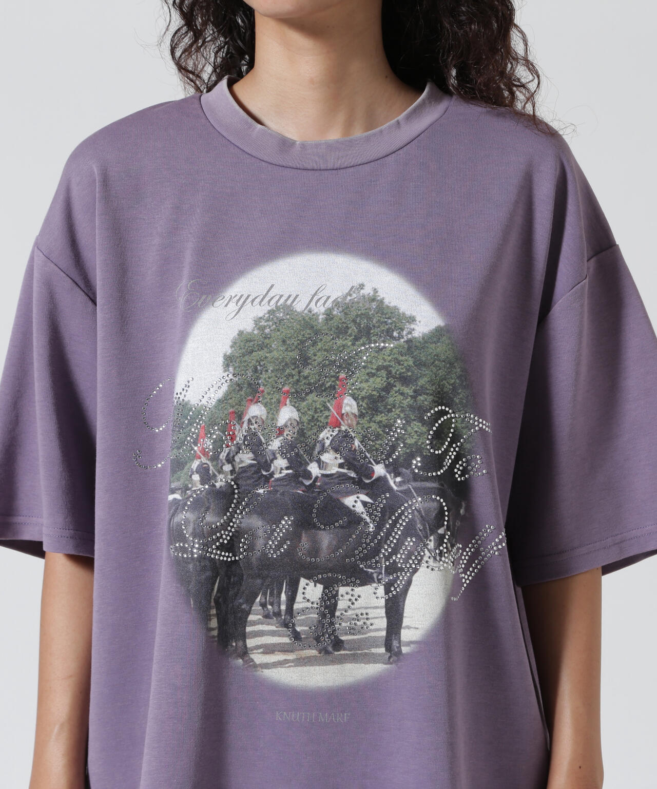 Knuth Marf（クヌースマーフ）rhinestone graphic tee(unisex) | B'2nd
