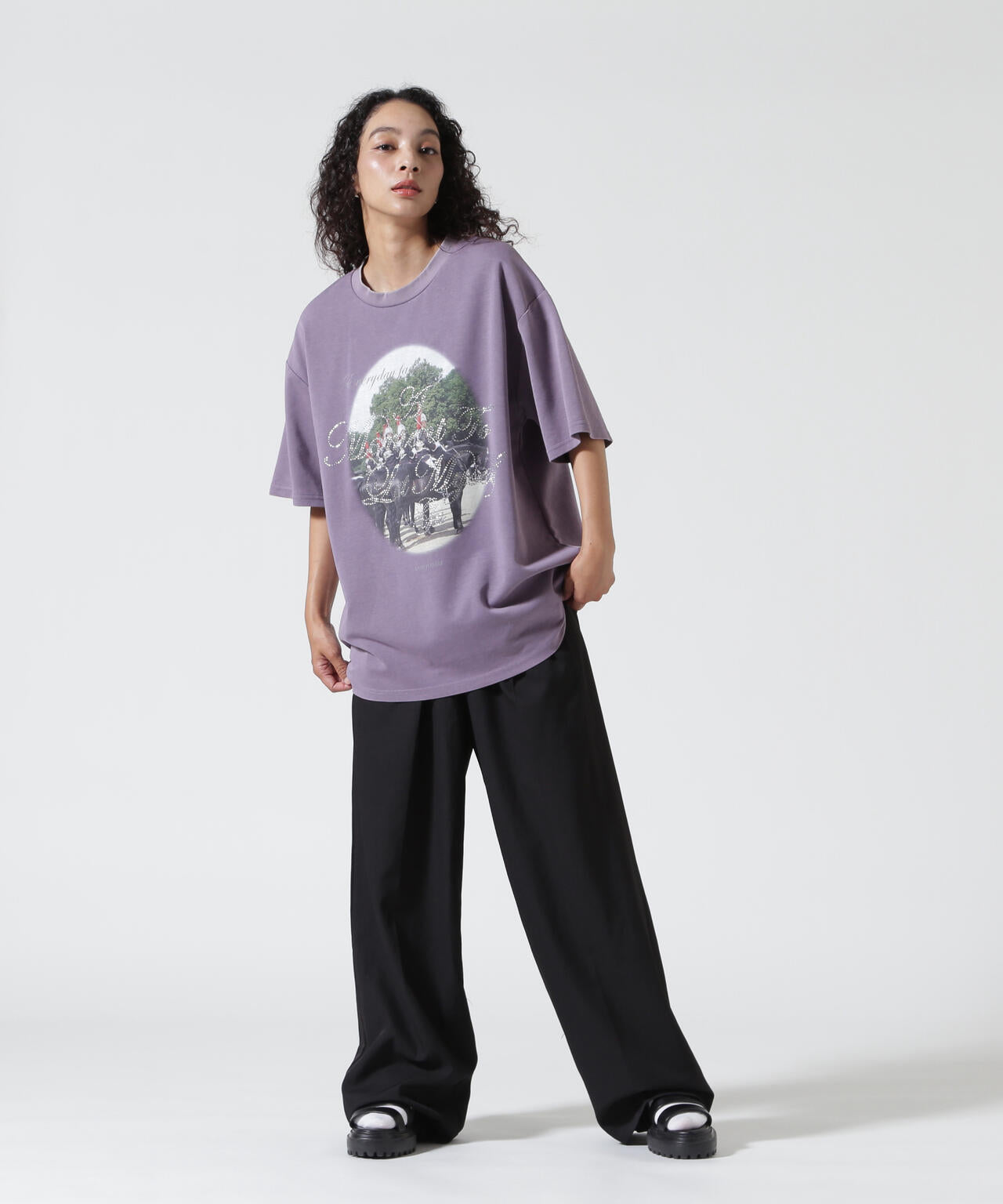 Knuth Marf（クヌースマーフ）rhinestone graphic tee(unisex) | B'2nd