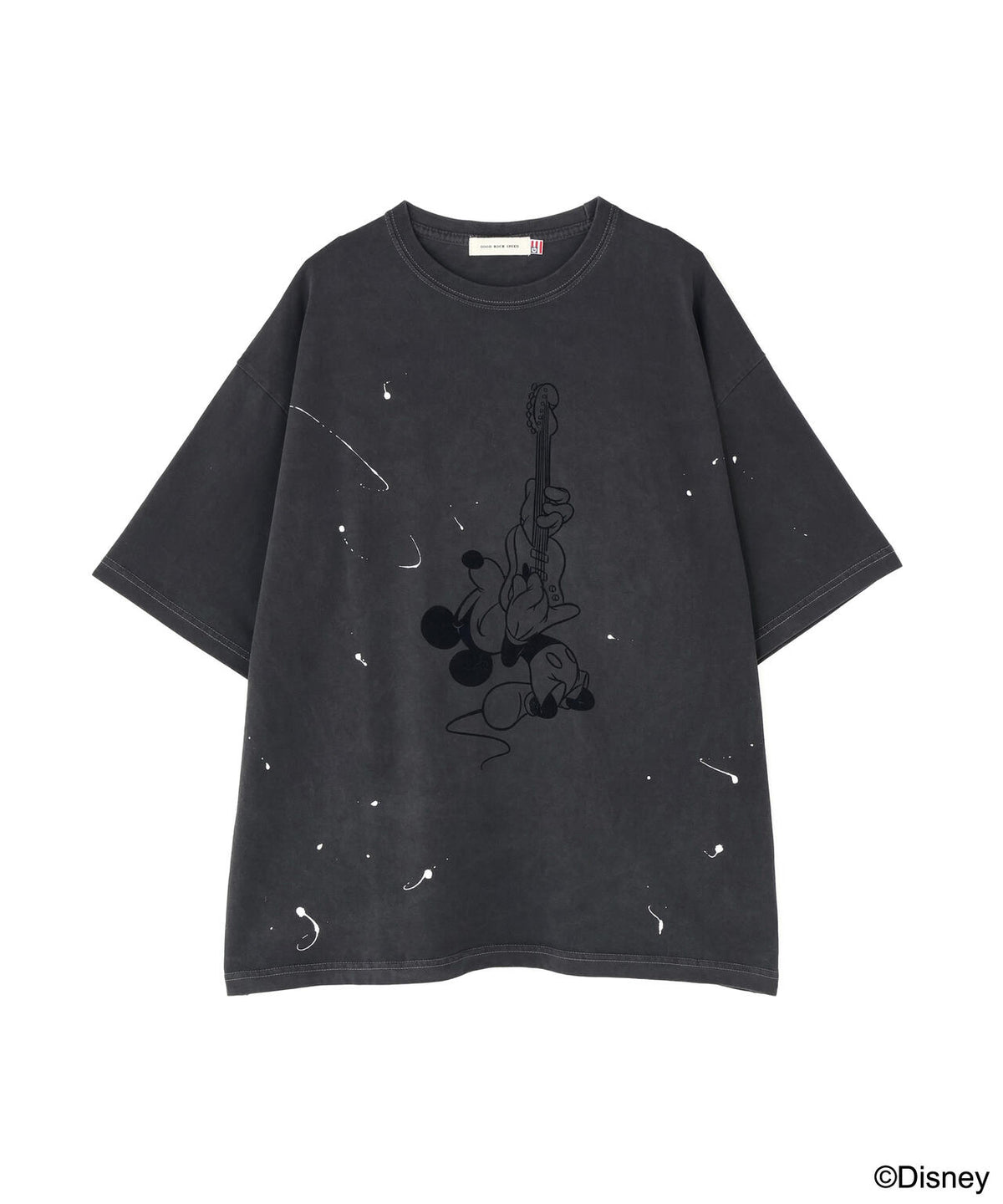 GOOD ROCK SPEED (グッドロックスピード) 別注MickeyペイントTEE/UNISEX