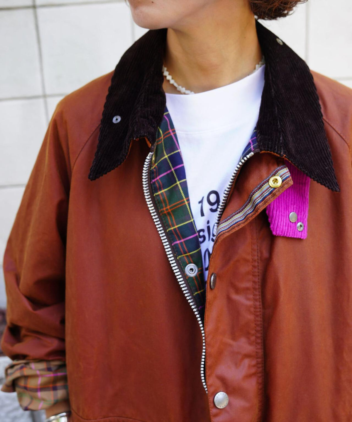 BARBOUR (バブアー) 《Barbour × Paul Smith》TRANSPORT Key ワックス ショート ジャケット