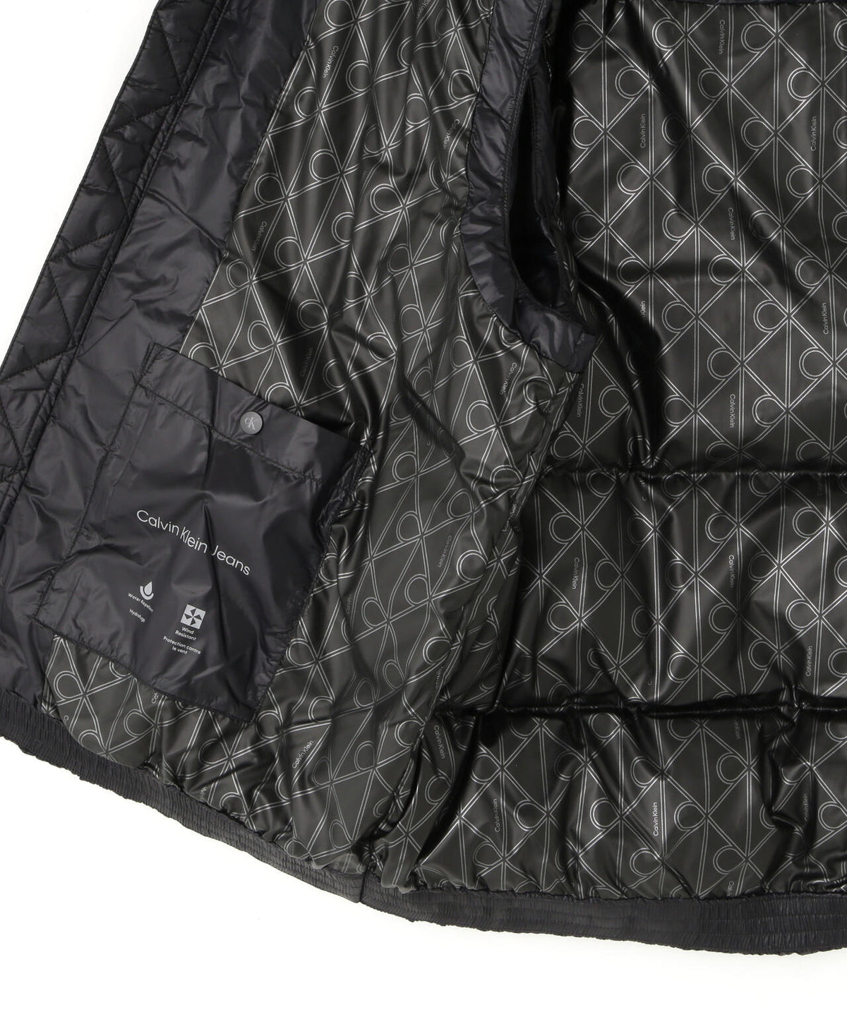 Calvin Klein / Sleeveless GROS ST CLR DOWN VEST