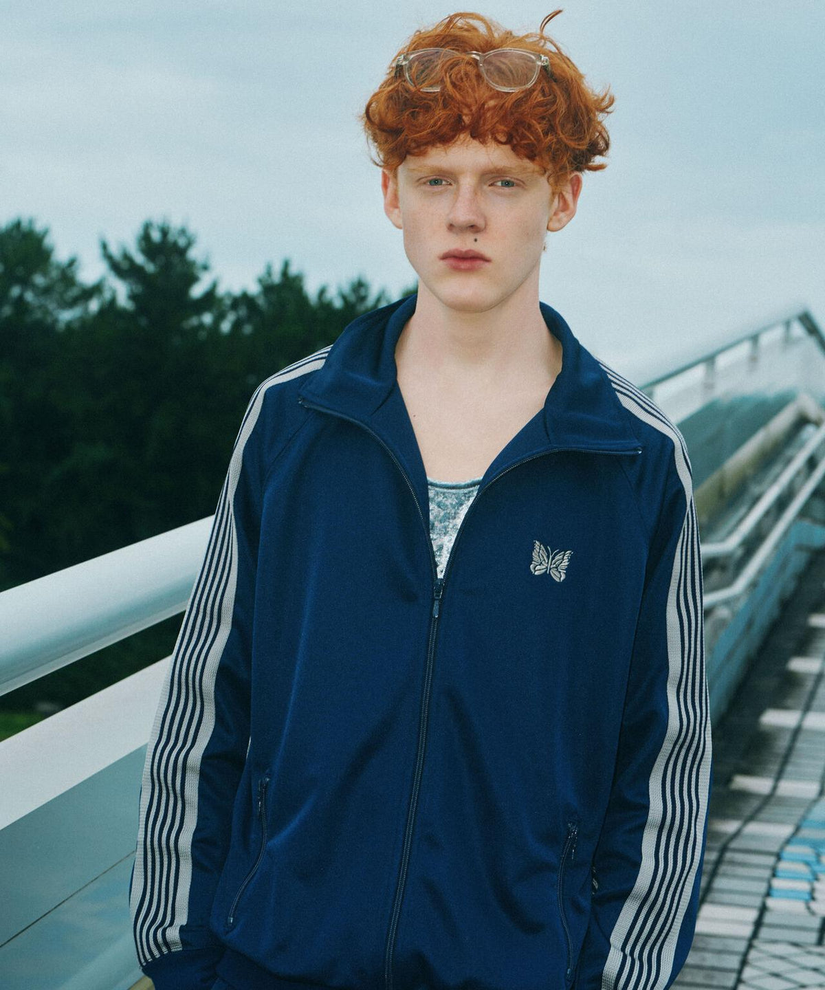 NEEDLES（ニードルズ） 【B'2nd EXCLUSIVE】TRACK JACKET - POLY SMOOTH