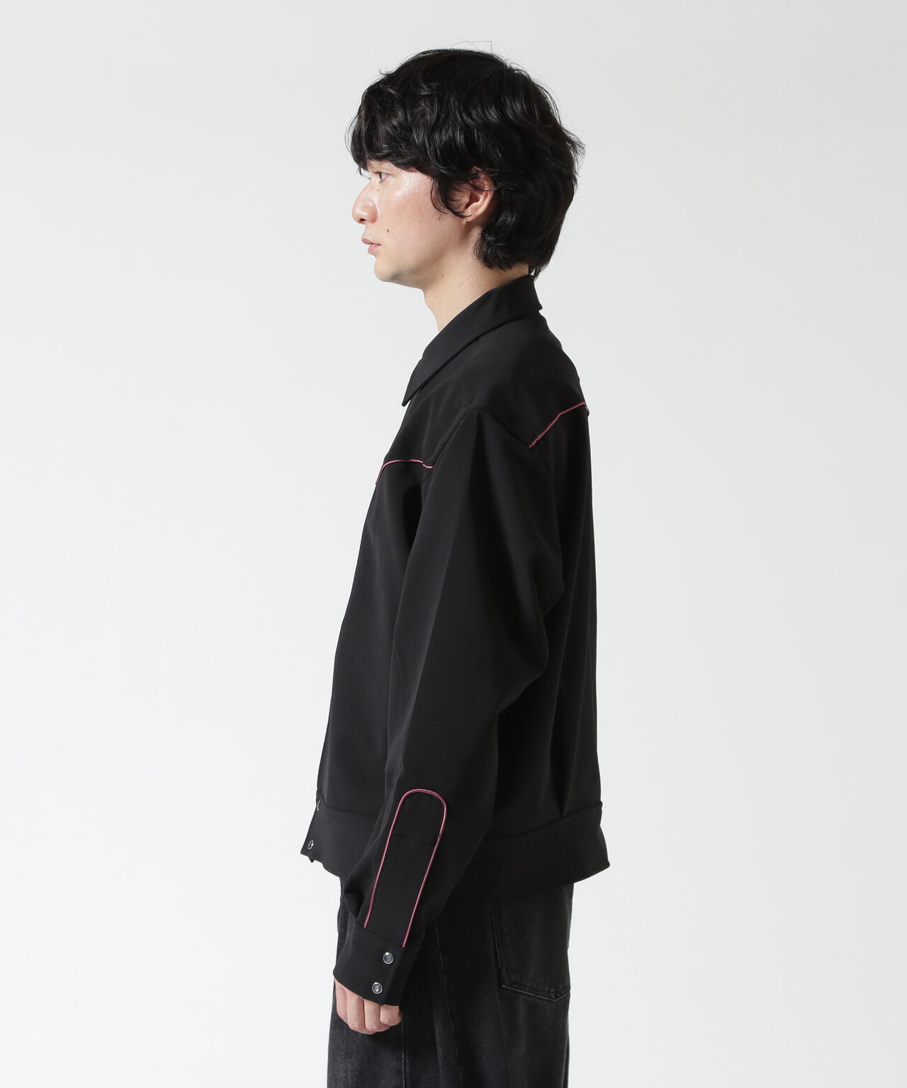 NEEDLES（ニードルズ）Piping Cowboy Jacket - Poly Double Cloth | B