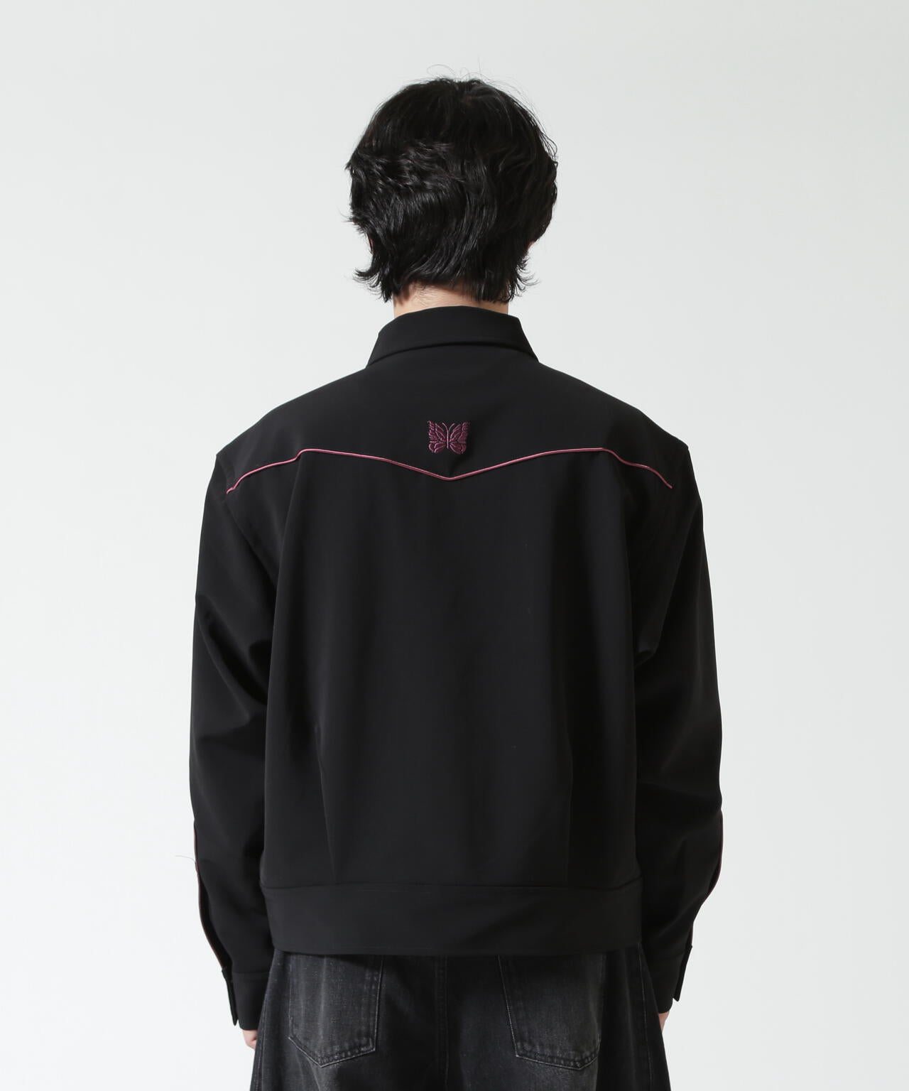 NEEDLES（ニードルズ）Piping Cowboy Jacket - Poly Double Cloth | B