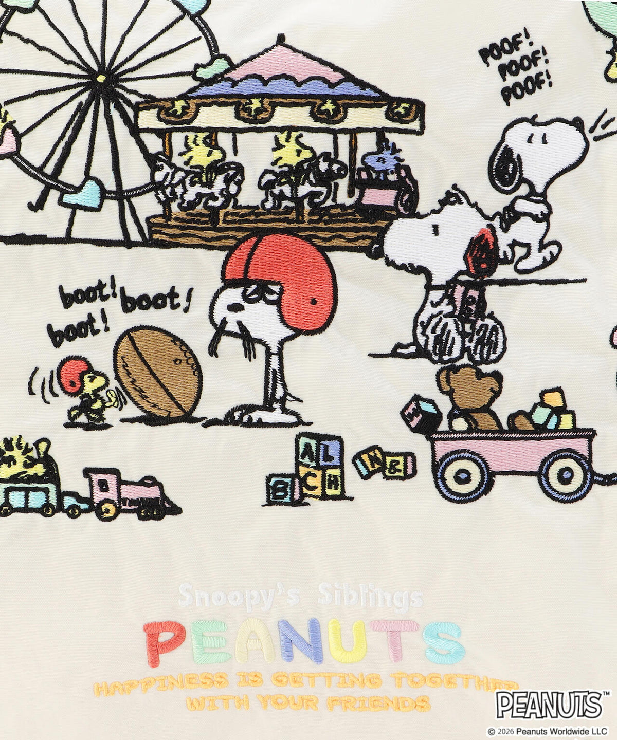 Ball&Chain(ボールアンドチェーン)　SNOOPY’S SIBLINGS/Lサイズ