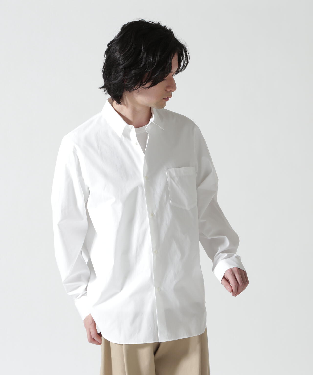 ATON (エイトン)SUVIN BROAD | STANDARD SHIRT | B'2nd（ビーセカンド