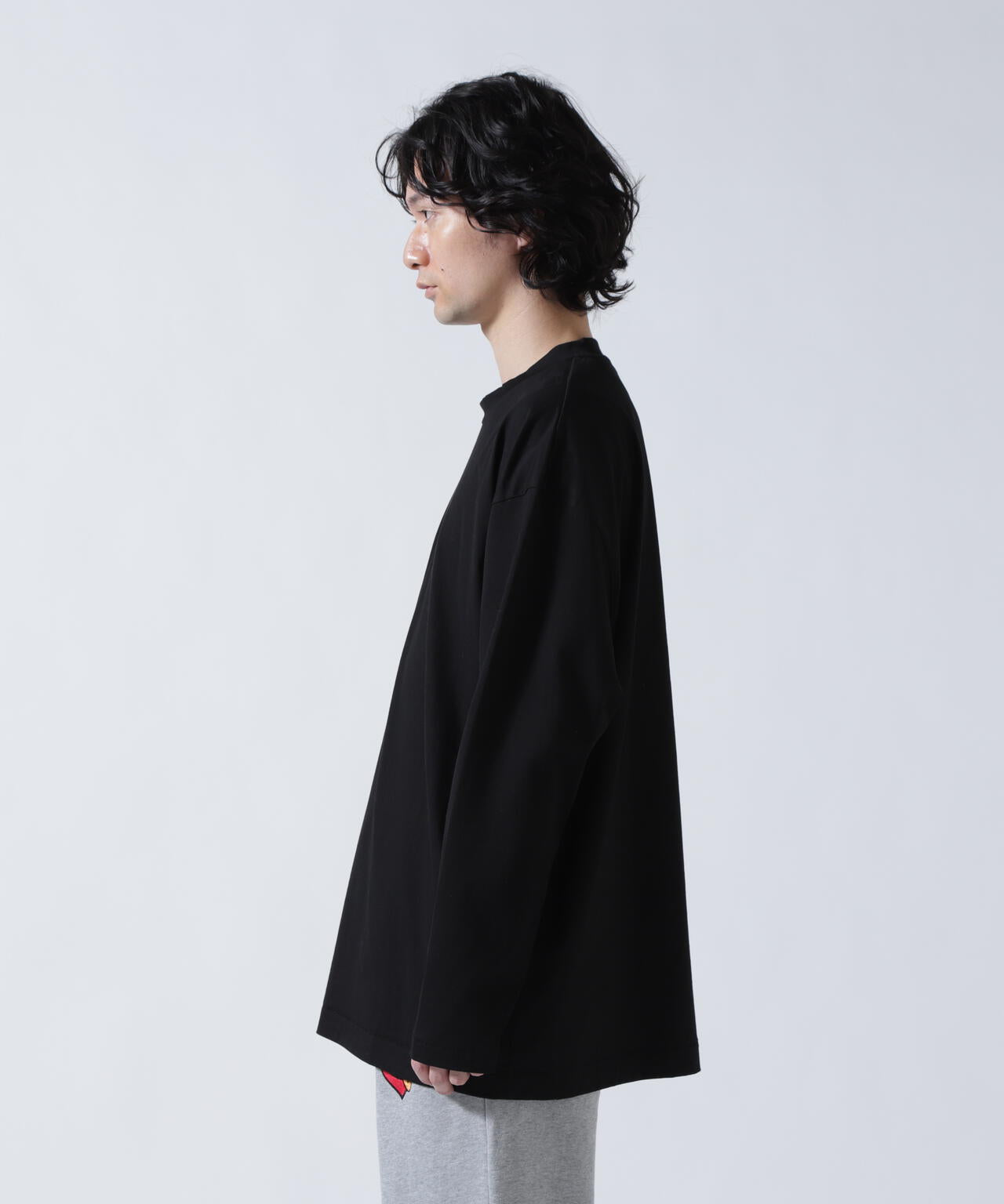 ATON (エイトン)SUVIN60/2 | OVERSIZED L/S T-SHIRT | B'2nd（ビー